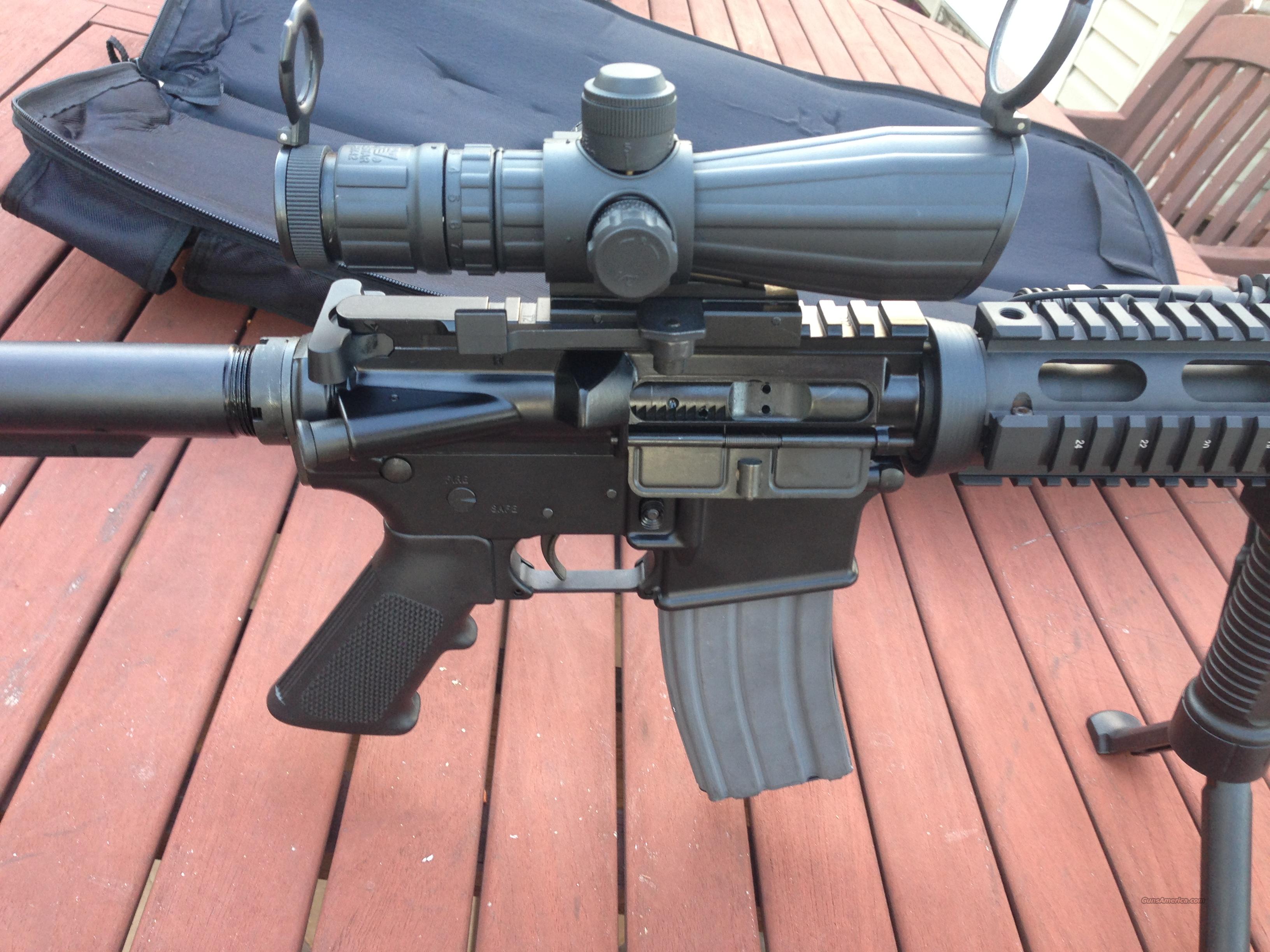 AR15 .223 Tactical w/scope, red do... for sale at