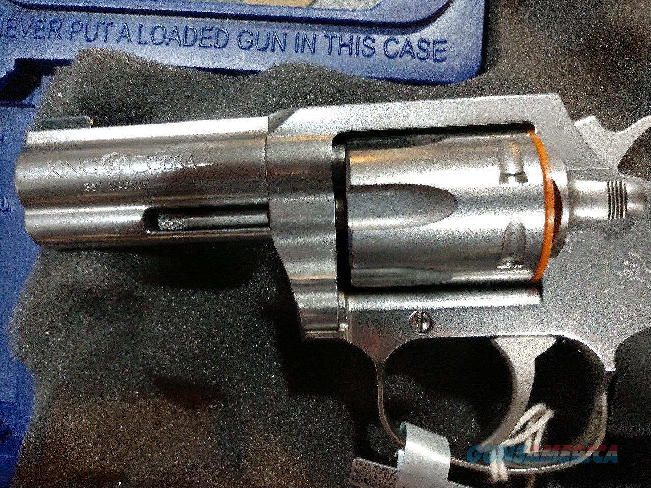 The Colt King Cobra 3 inch Revolver 6Shot for sale