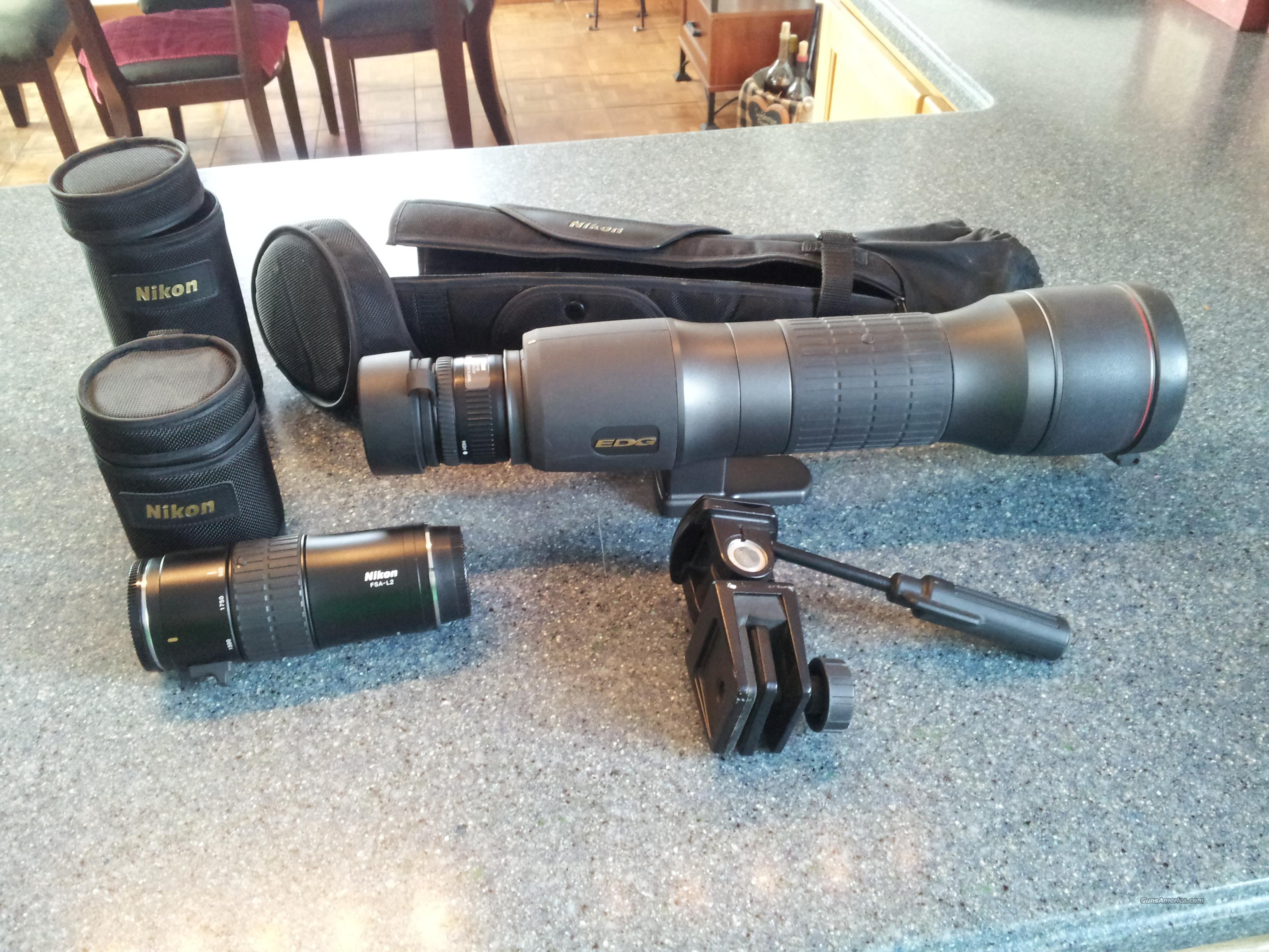 Nikon EDG Spotting Scope Package DE... for sale at