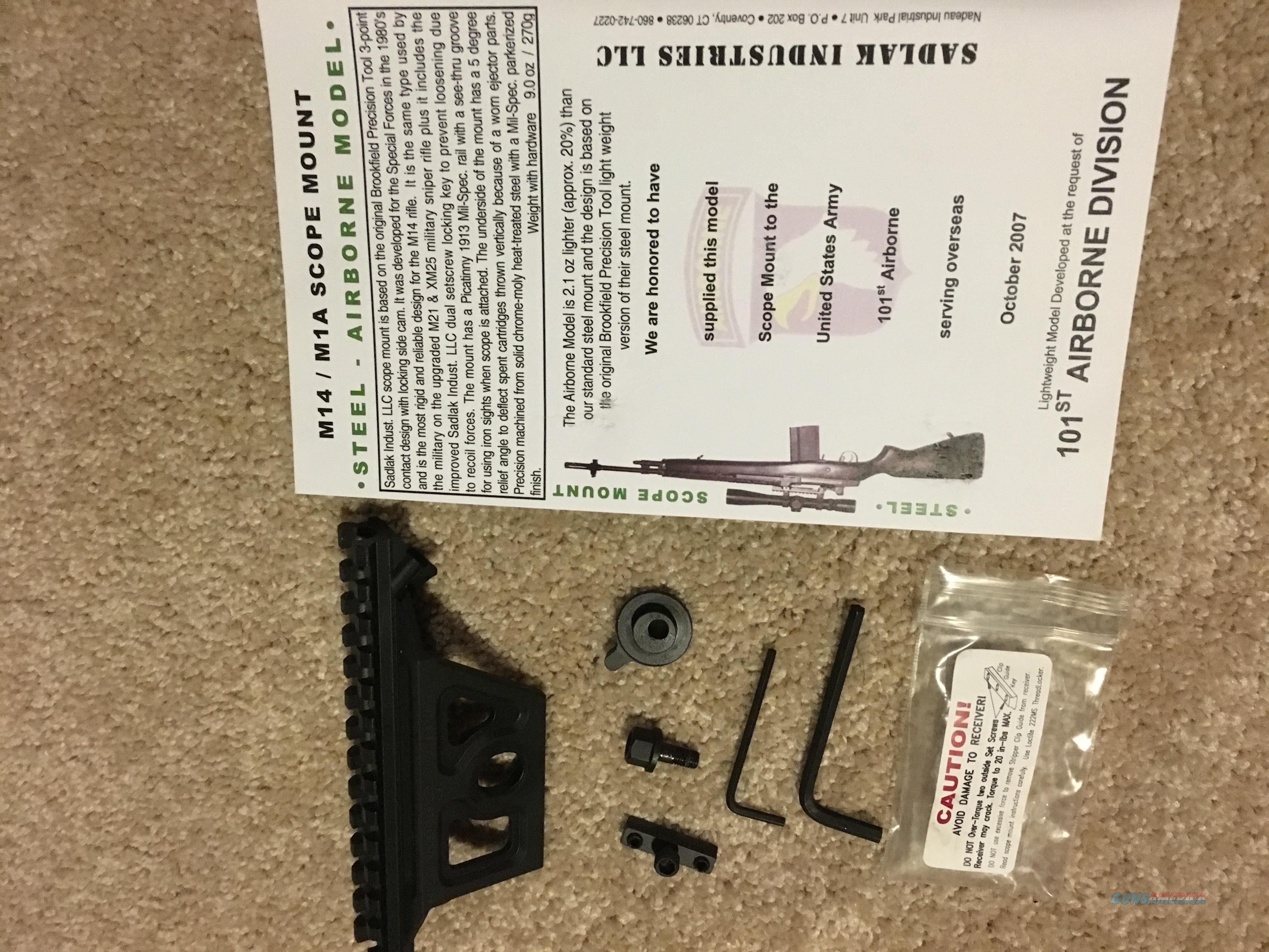 Sadlak Airborne Scope Mount M1A, M1... for sale at