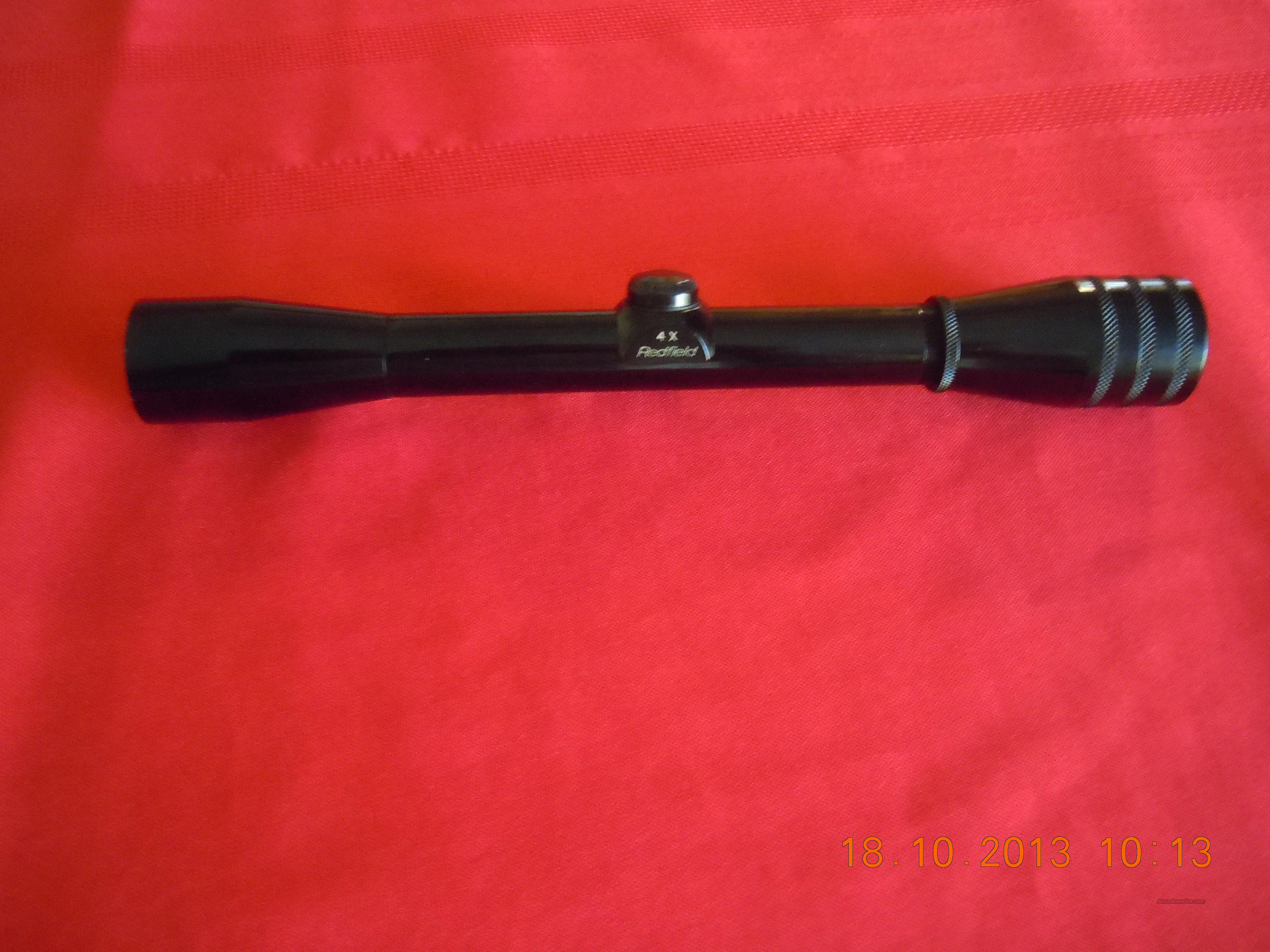 Redfield 3/4" tube 4X rimfire scope... for sale at