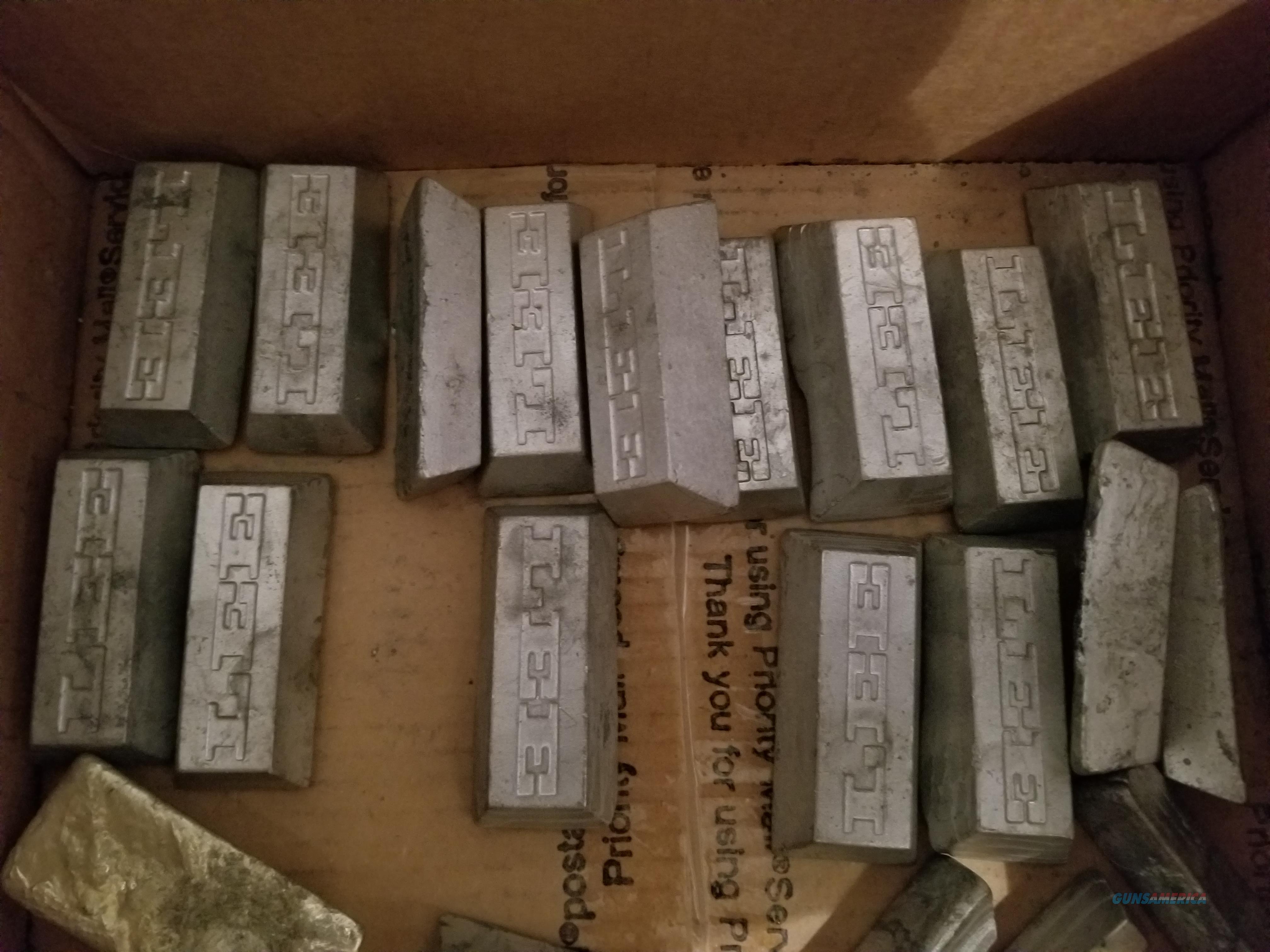 Range lead in 1lb. ingots for makin... for sale at