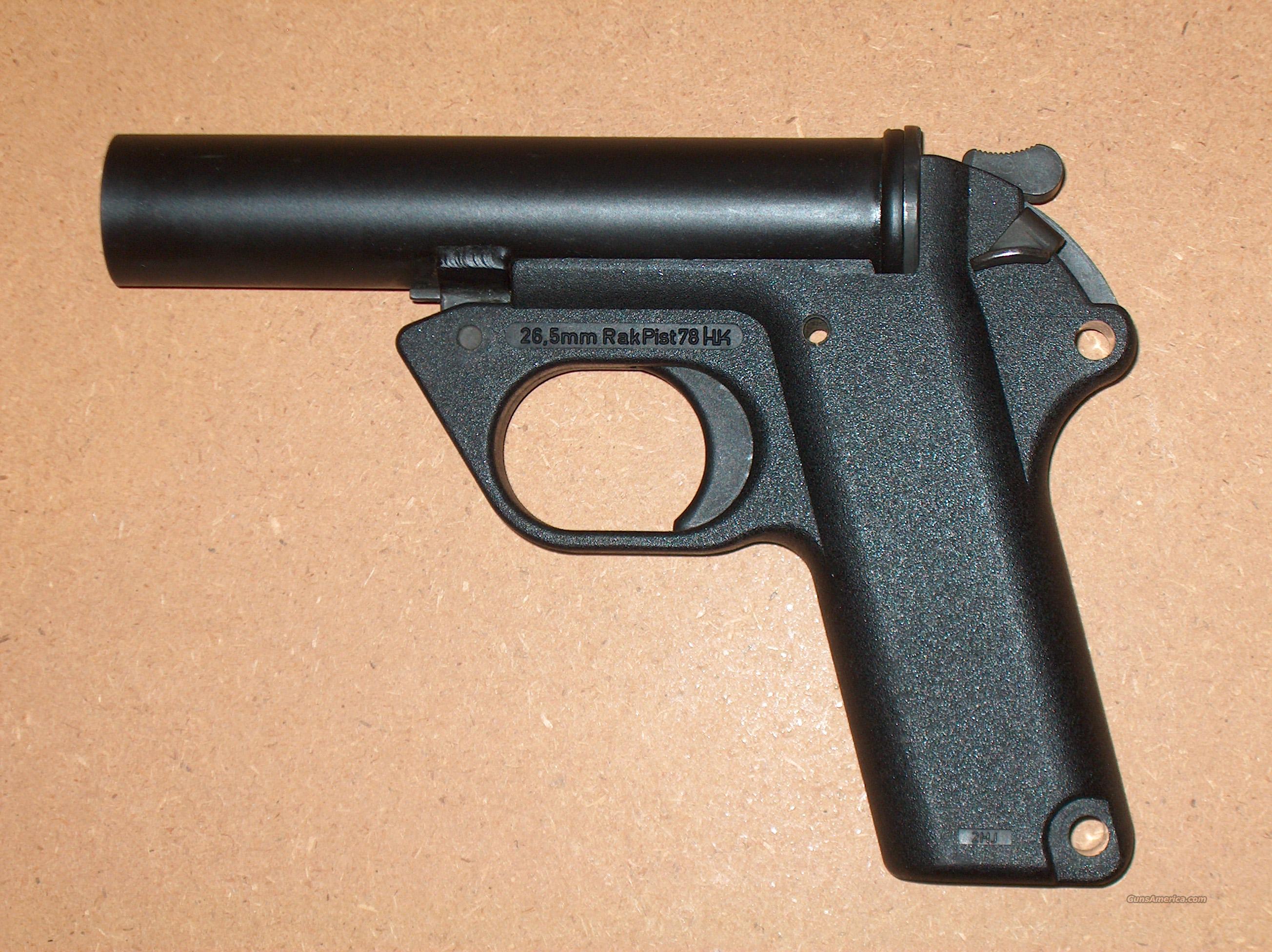 HK P2A1 Flare Gun 26.5mm plus 50 Flares & 12GA ... for sale.