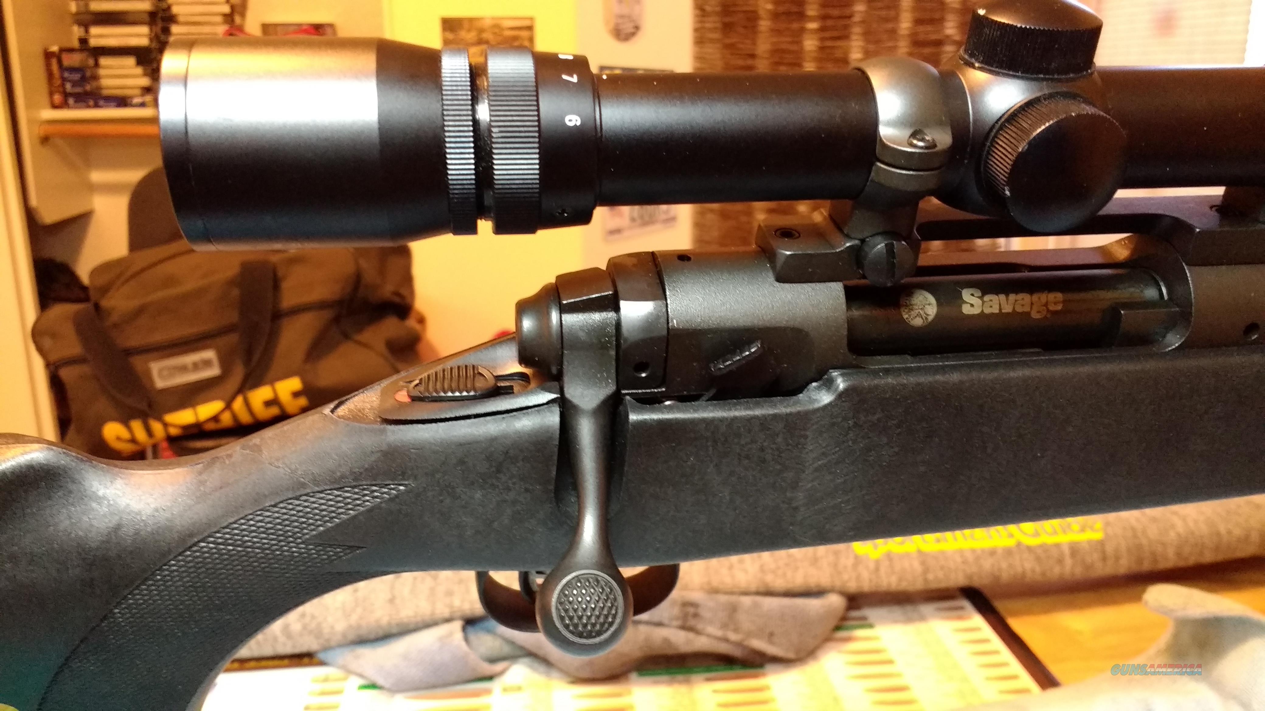Savage 110 with scope 223cal for sale at 971729011