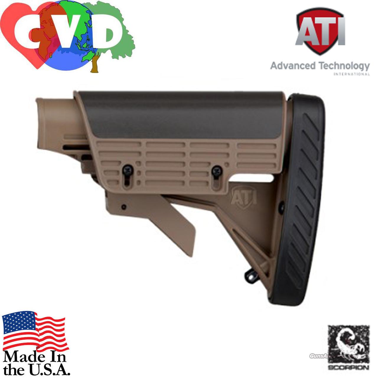 ATI AR15 (Desert Tan) Strikeforce Six Position... for sale