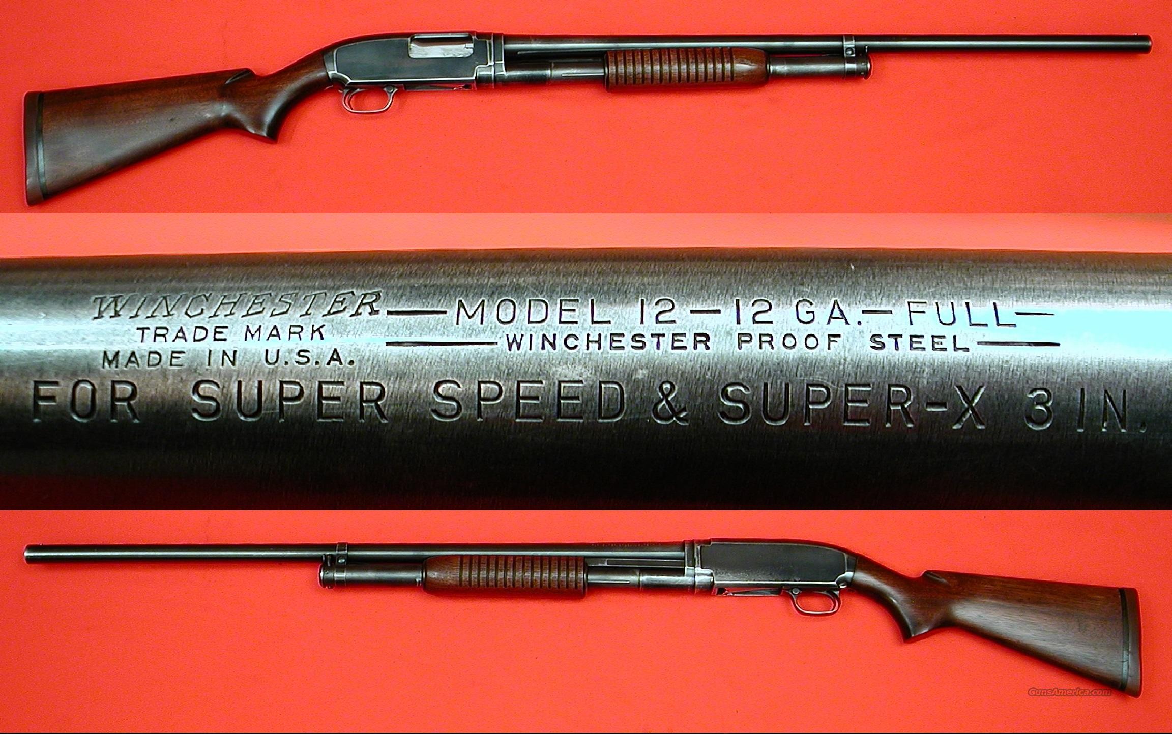 WINCHESTER MODEL 12 "DUCK GUN", 3" for sale at