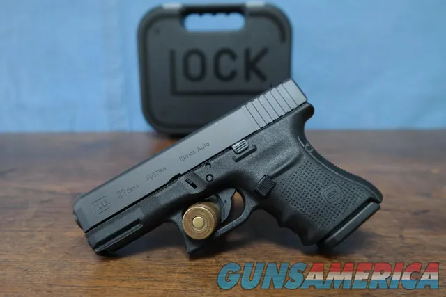 Glock G29 PG2950201 29 Gen 4 Subcompact 10mm