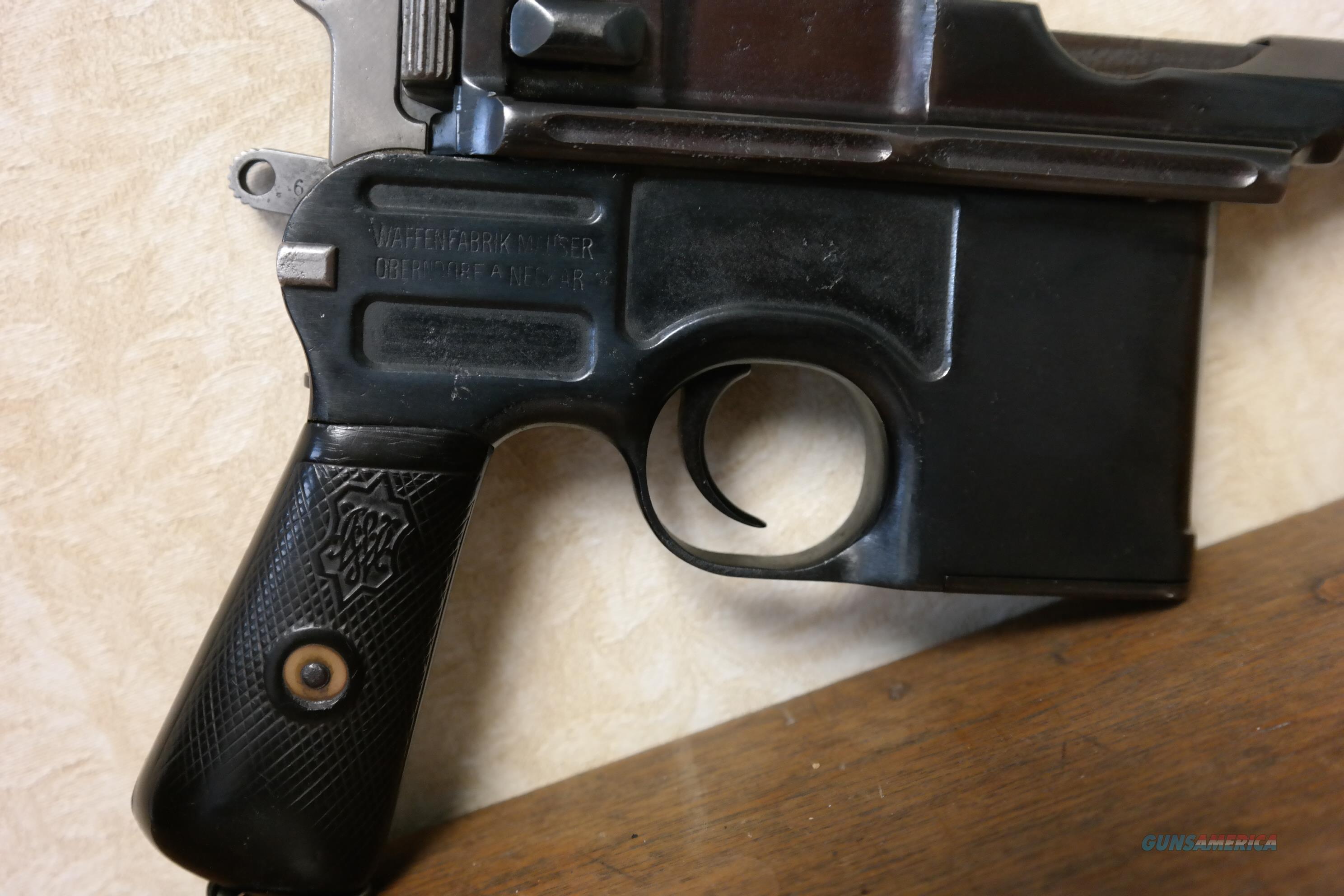 mauser broomhandle pistol serial numbers