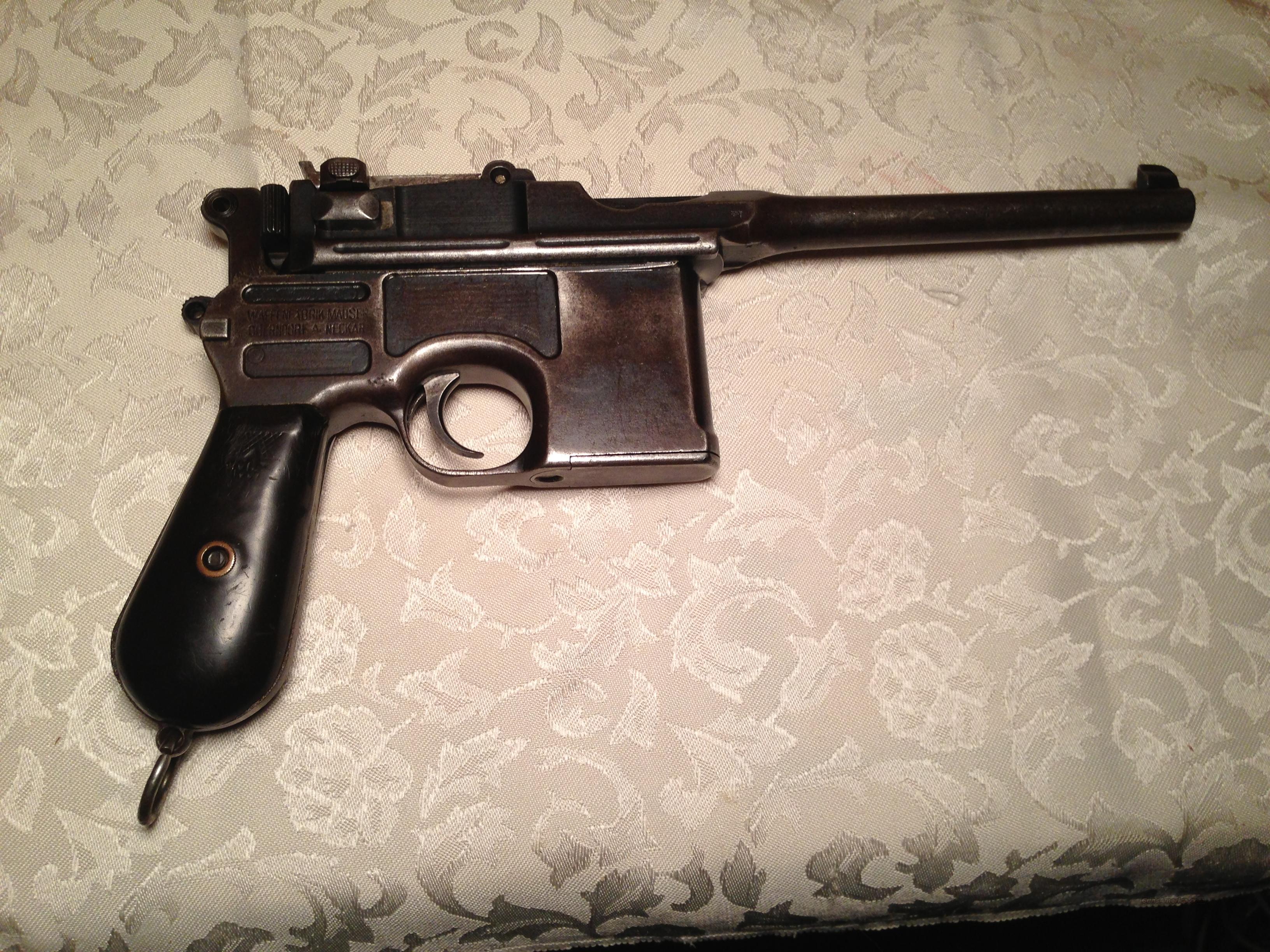 Mauser Broom Handle Pistol for sale at 913448413