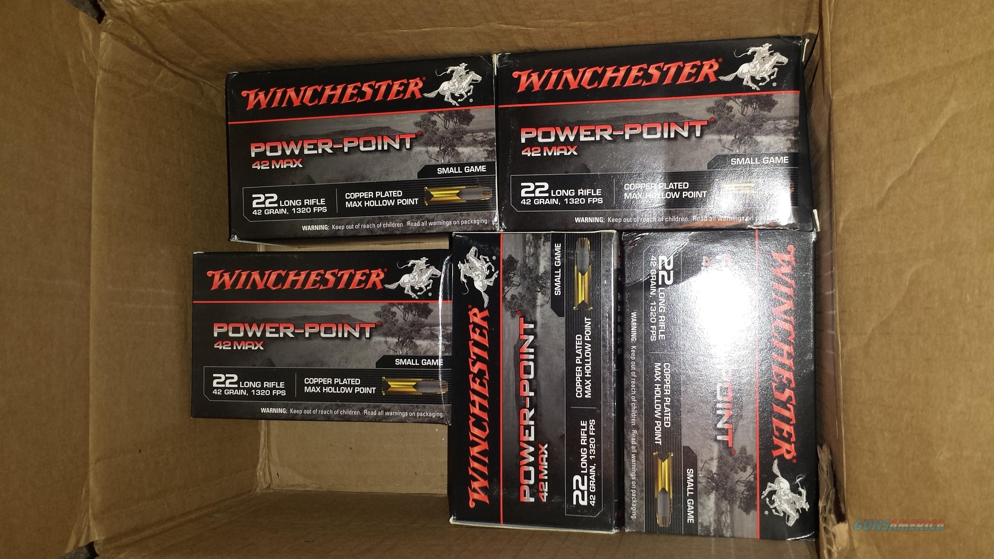 Winchester 42gr power point max cop... for sale at