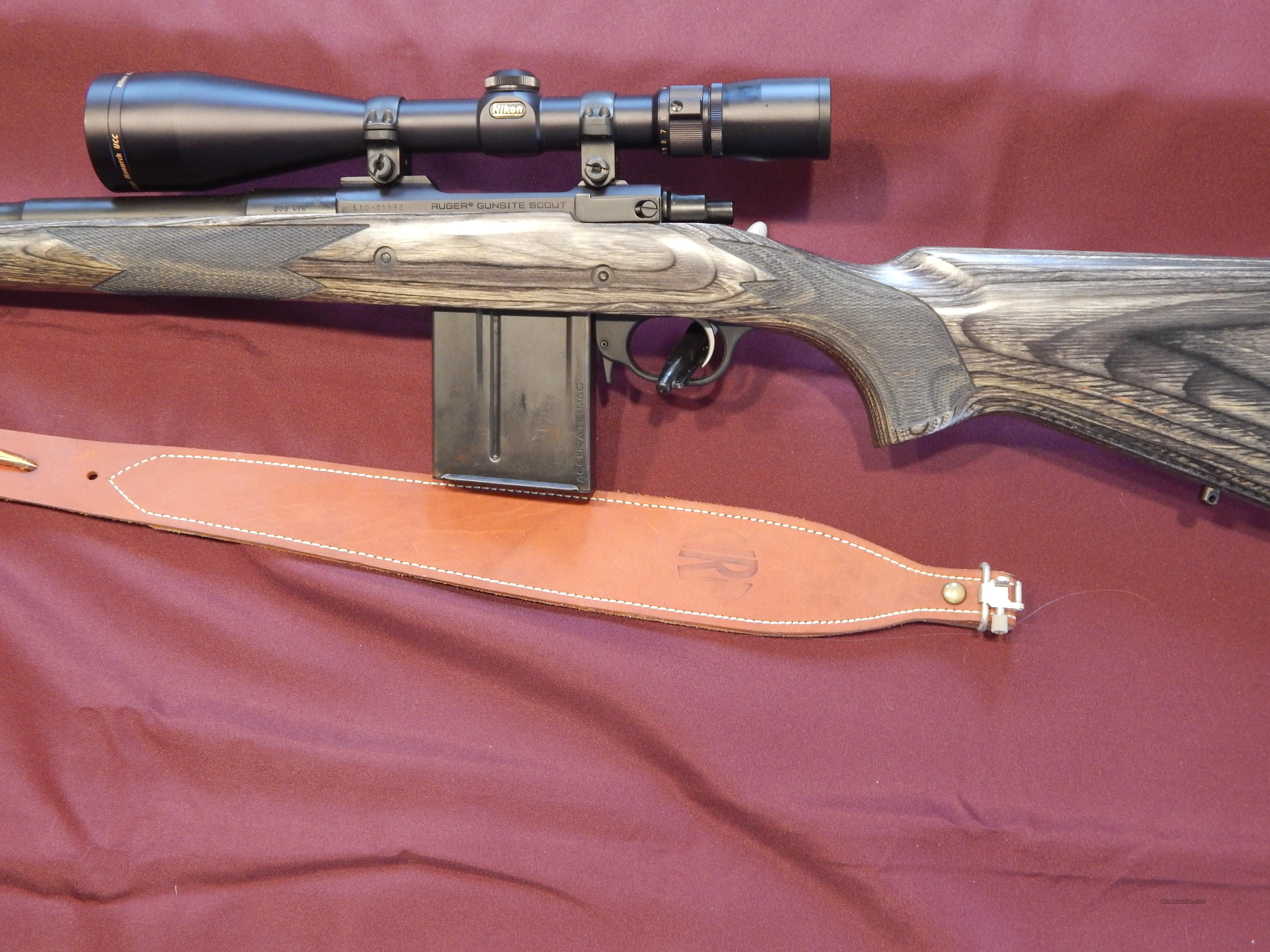 RUGER GUNSIGHT SCOUT .308 W/SCOPE for sale at 969641424