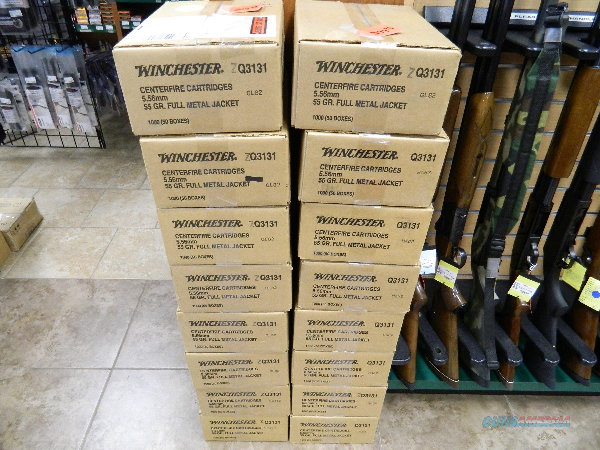 Winchester 1000 rounds of 5.56 Q313... for sale at