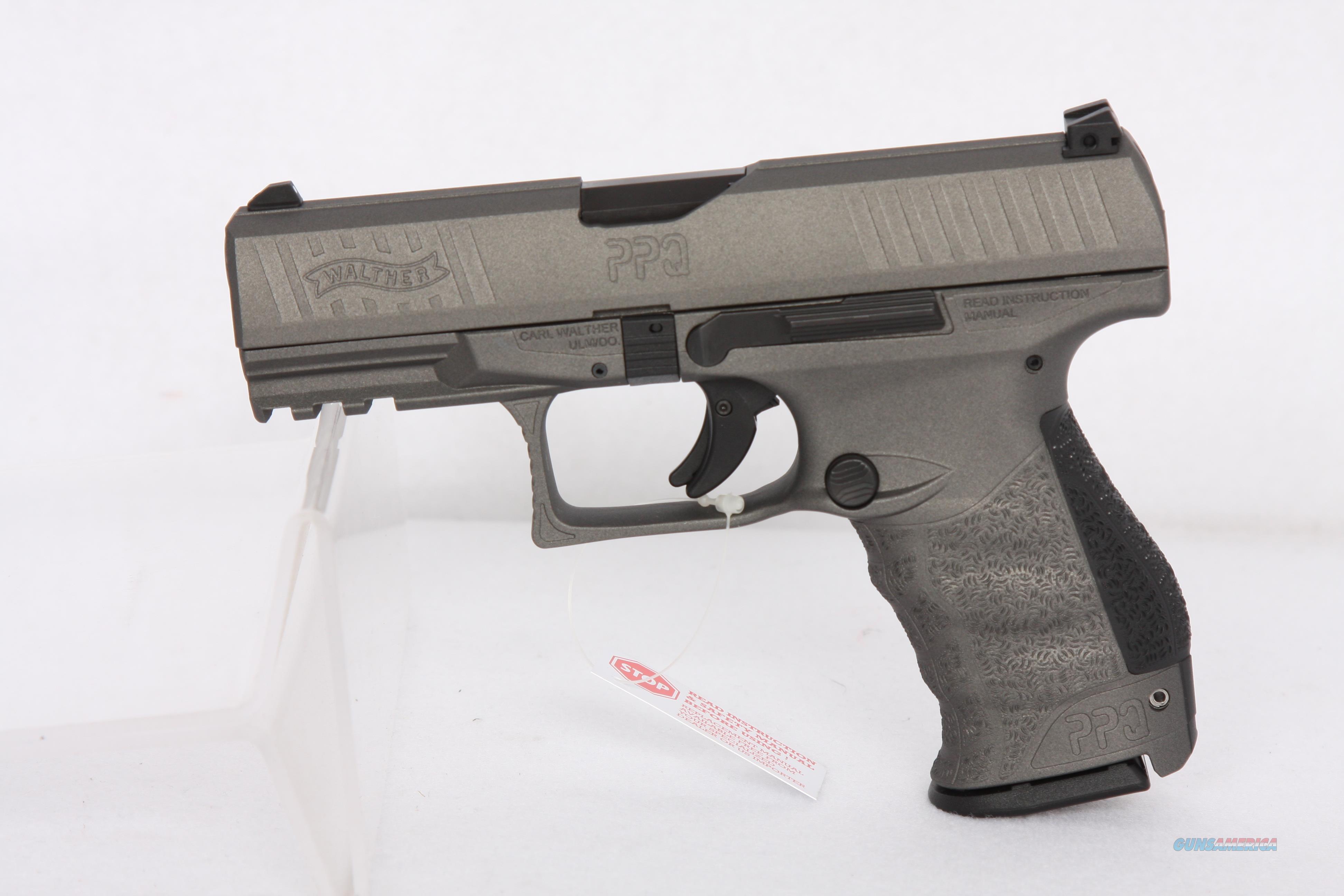 Walther PPQ M2 9mm 4in Tungsten Gray Cerakote for sale