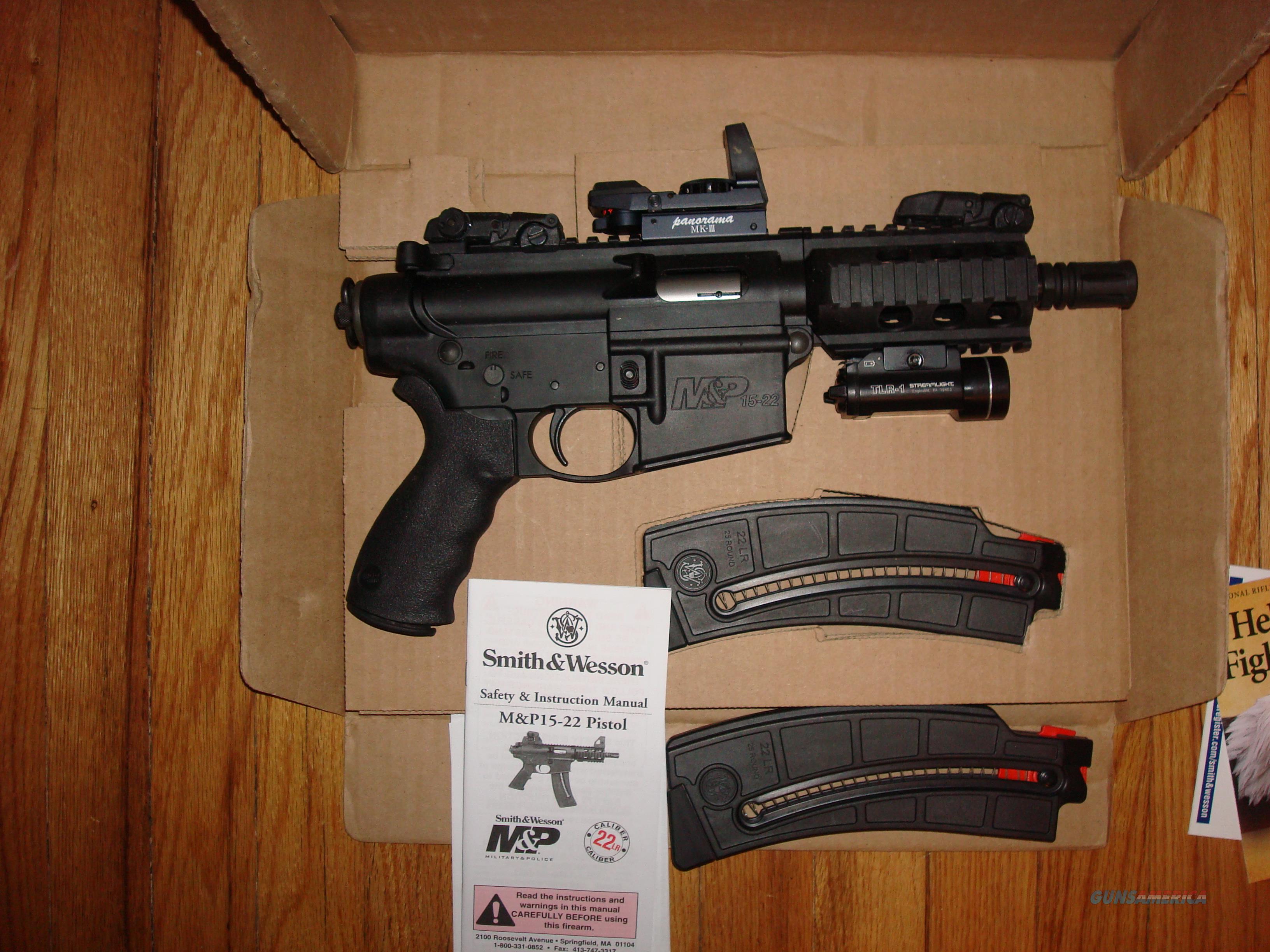 Smith & Wesson M&P 1522P 22 LR Pis... for sale at
