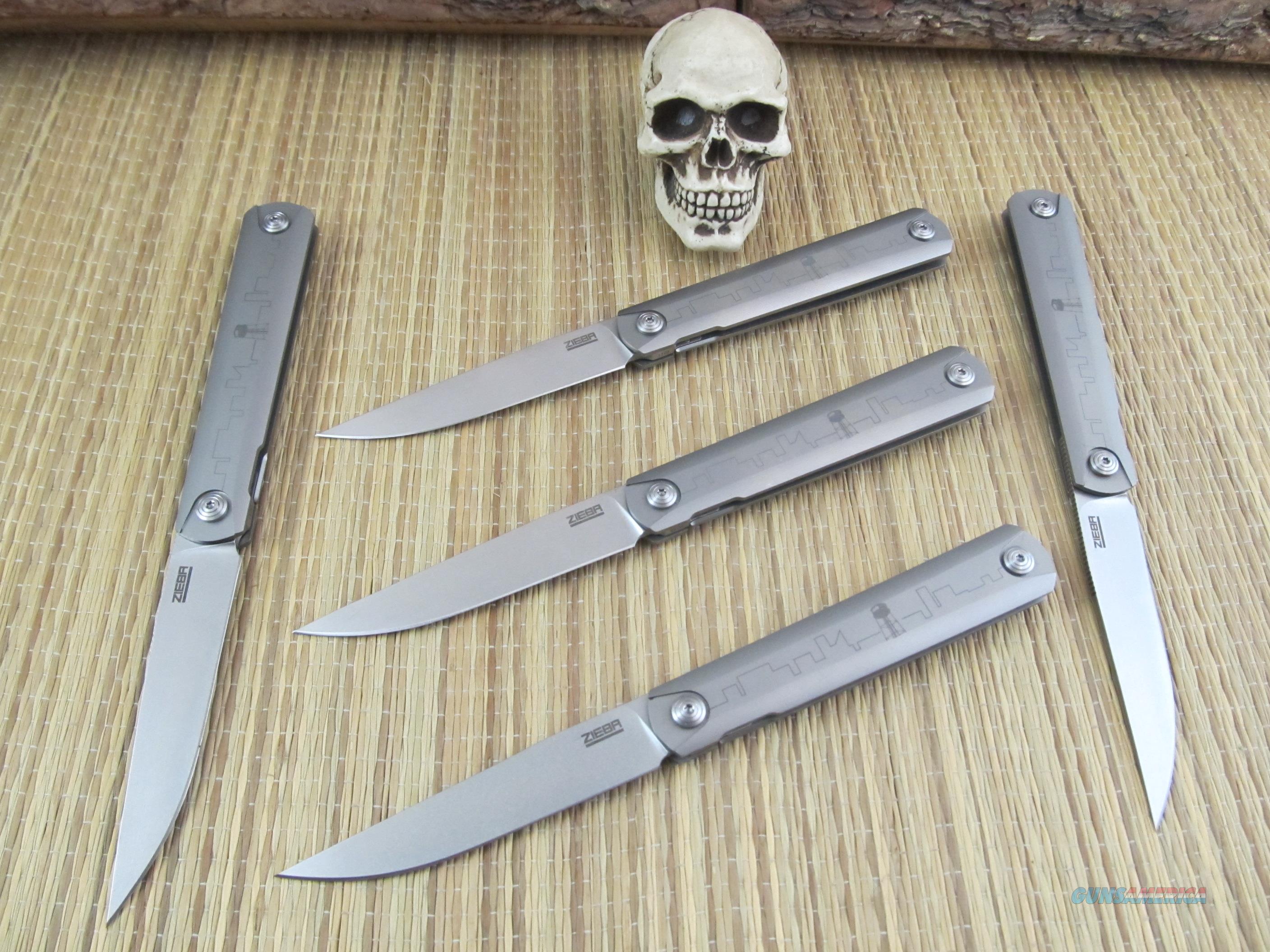 Zieba Knives Brooklyn Made New From Maker G2 Fr... for sale