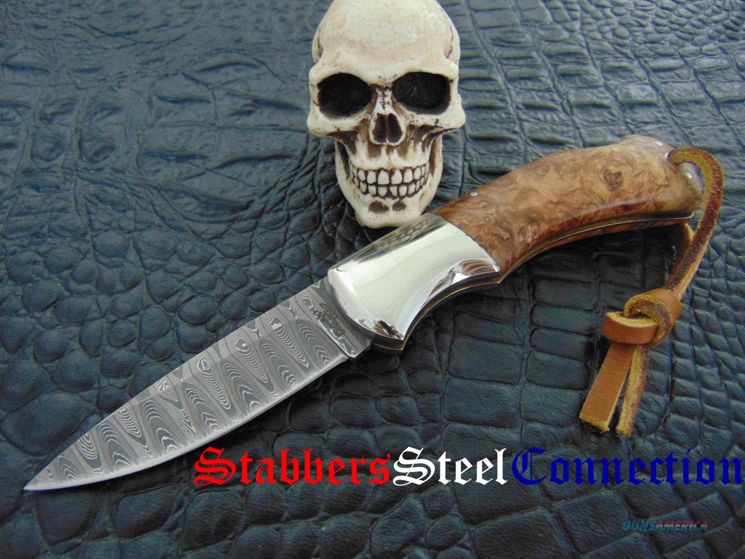 Delta Z knives Beautiful Damascus R... for sale at