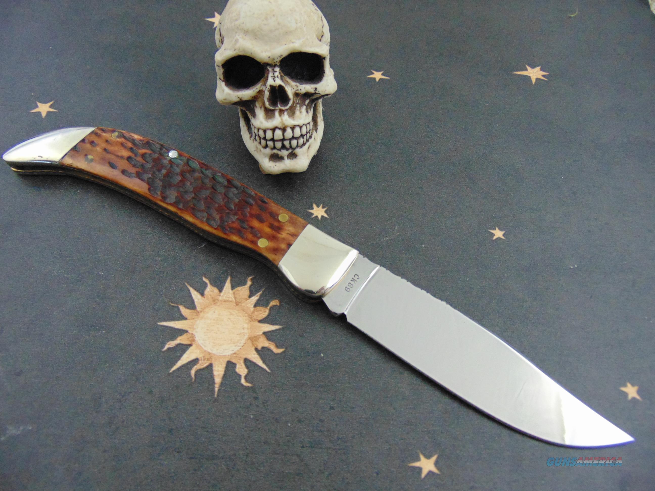 KABar Knives Grizzly LTD Amber Jig... for sale at