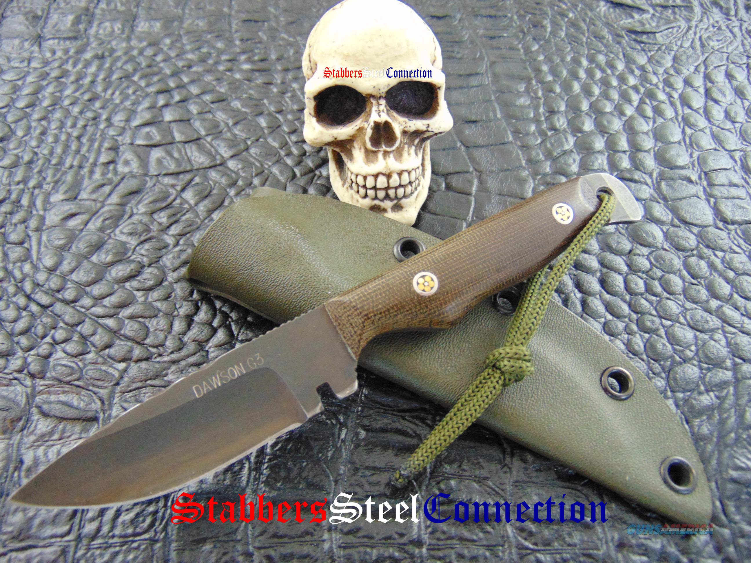 Barry Dawson Knives Custom Handmade... for sale at