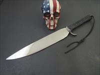 Nowicki Custom Knives Forged 1095 Large ITO  Japanese Wrapped Handle Fight