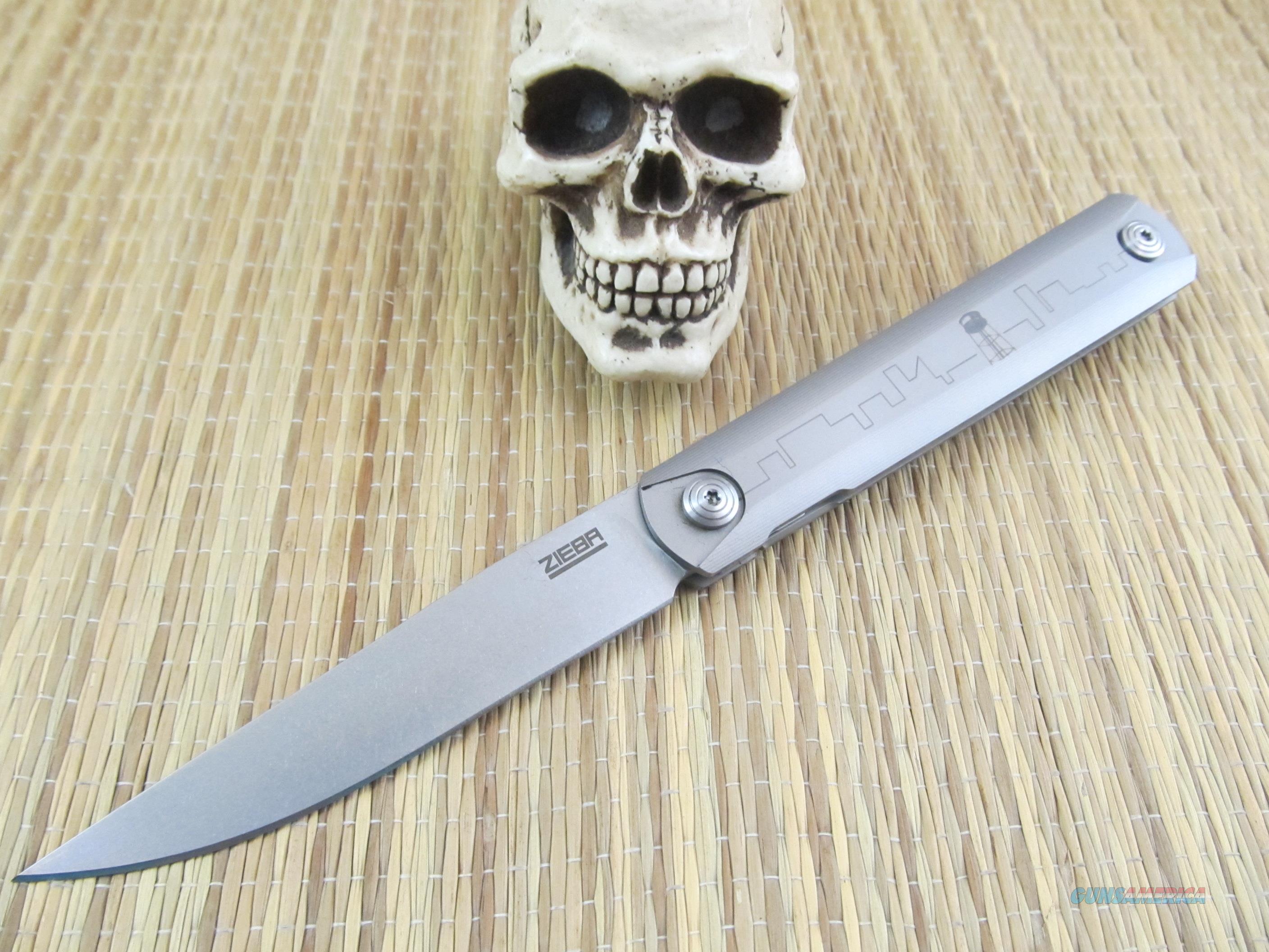 Zieba Knives Brooklyn Made New From Maker G2 Fr... for sale