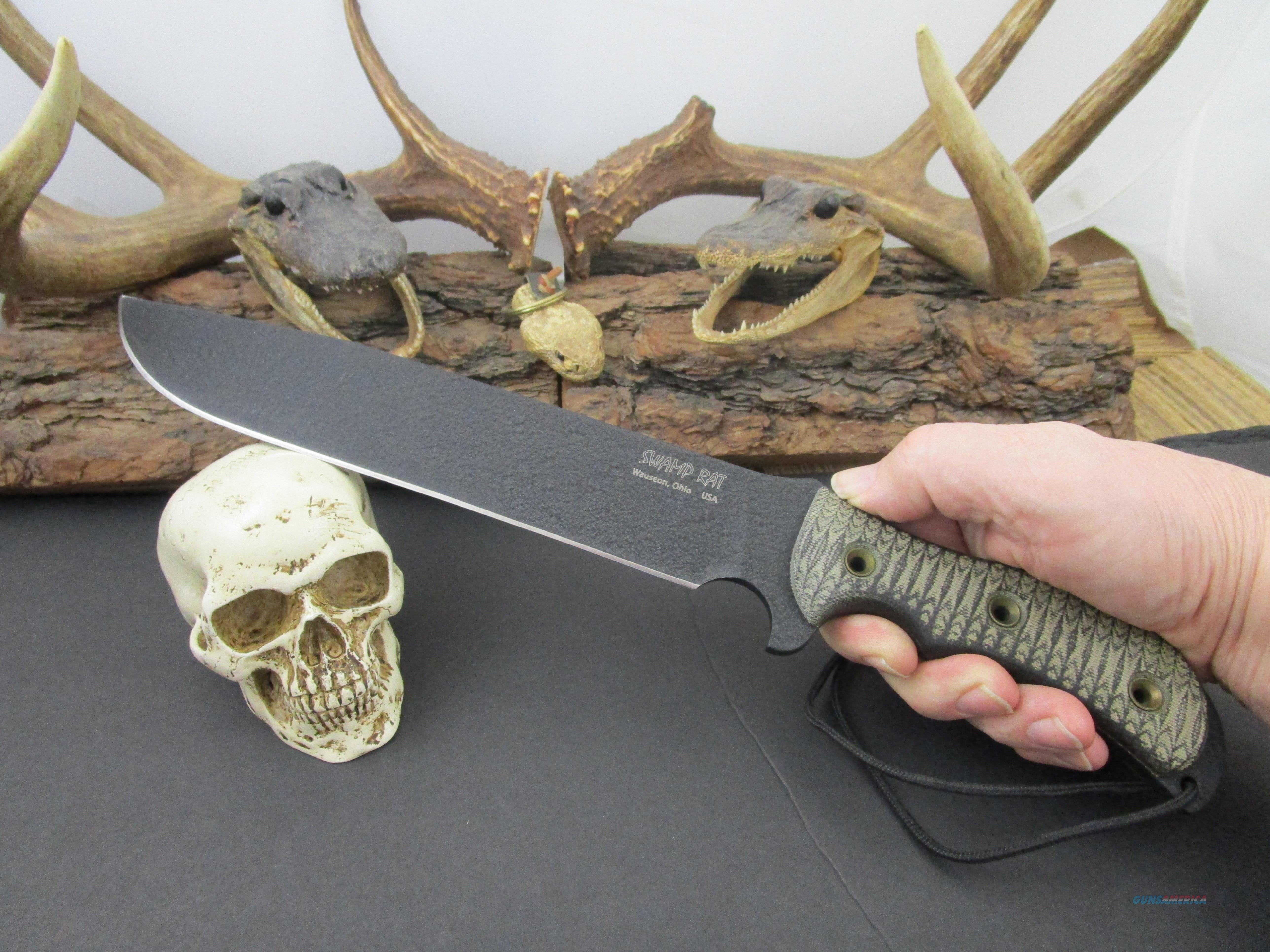 Swamp Rat Knives Rare , Long Discon... for sale at