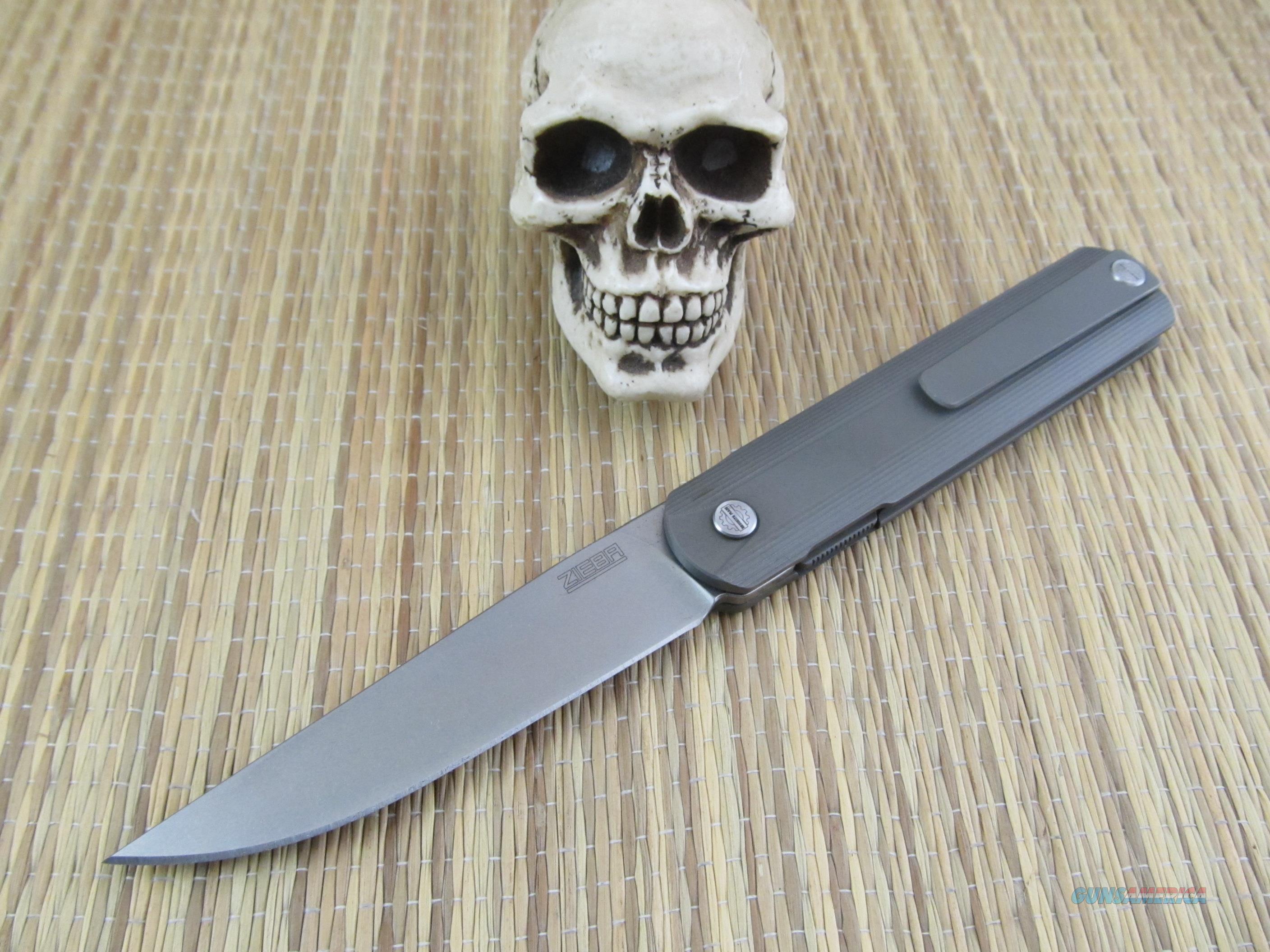 Zieba Knives Brooklyn Made New From... for sale at