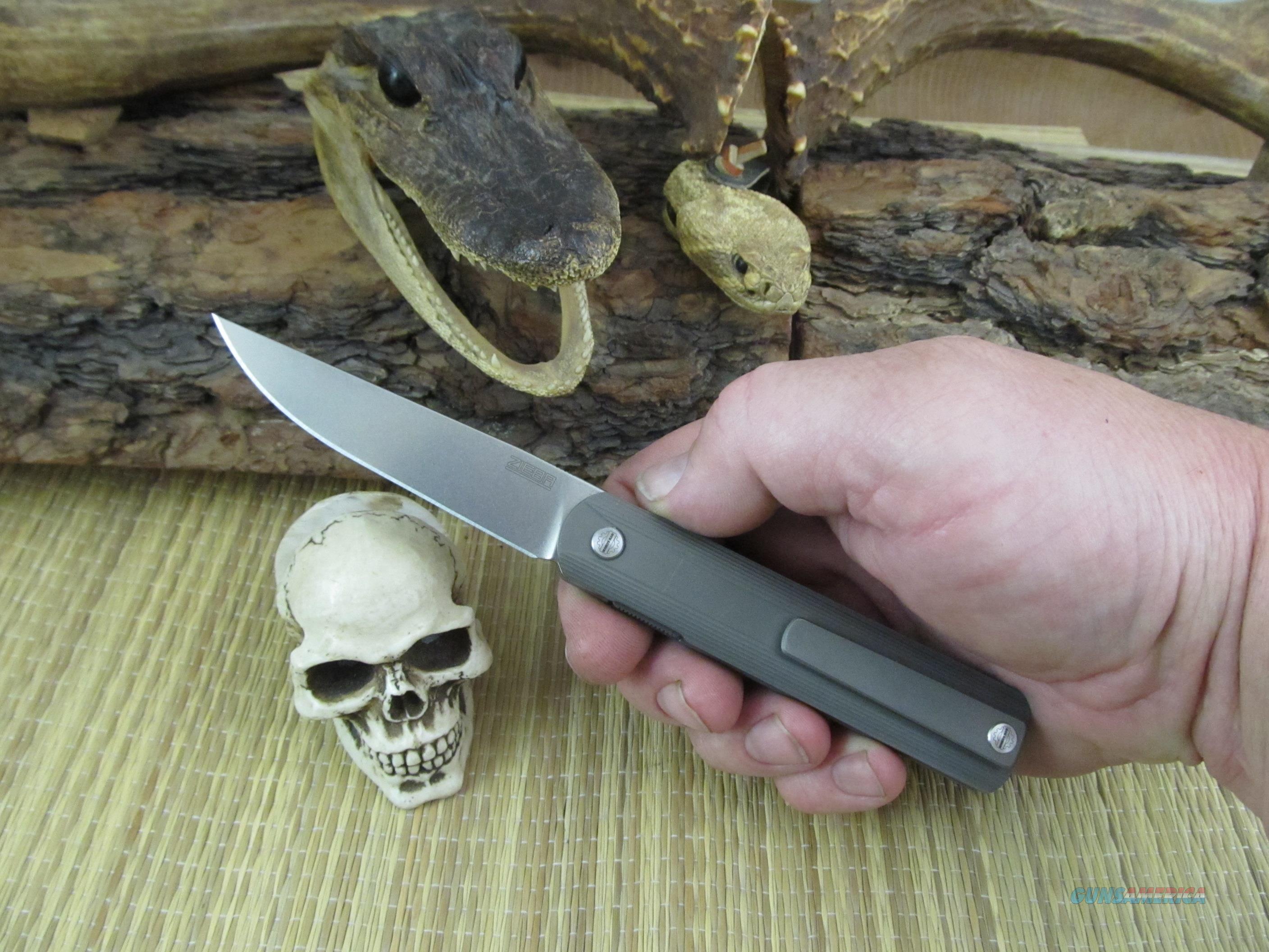 Zieba Knives Brooklyn Made New From... for sale at