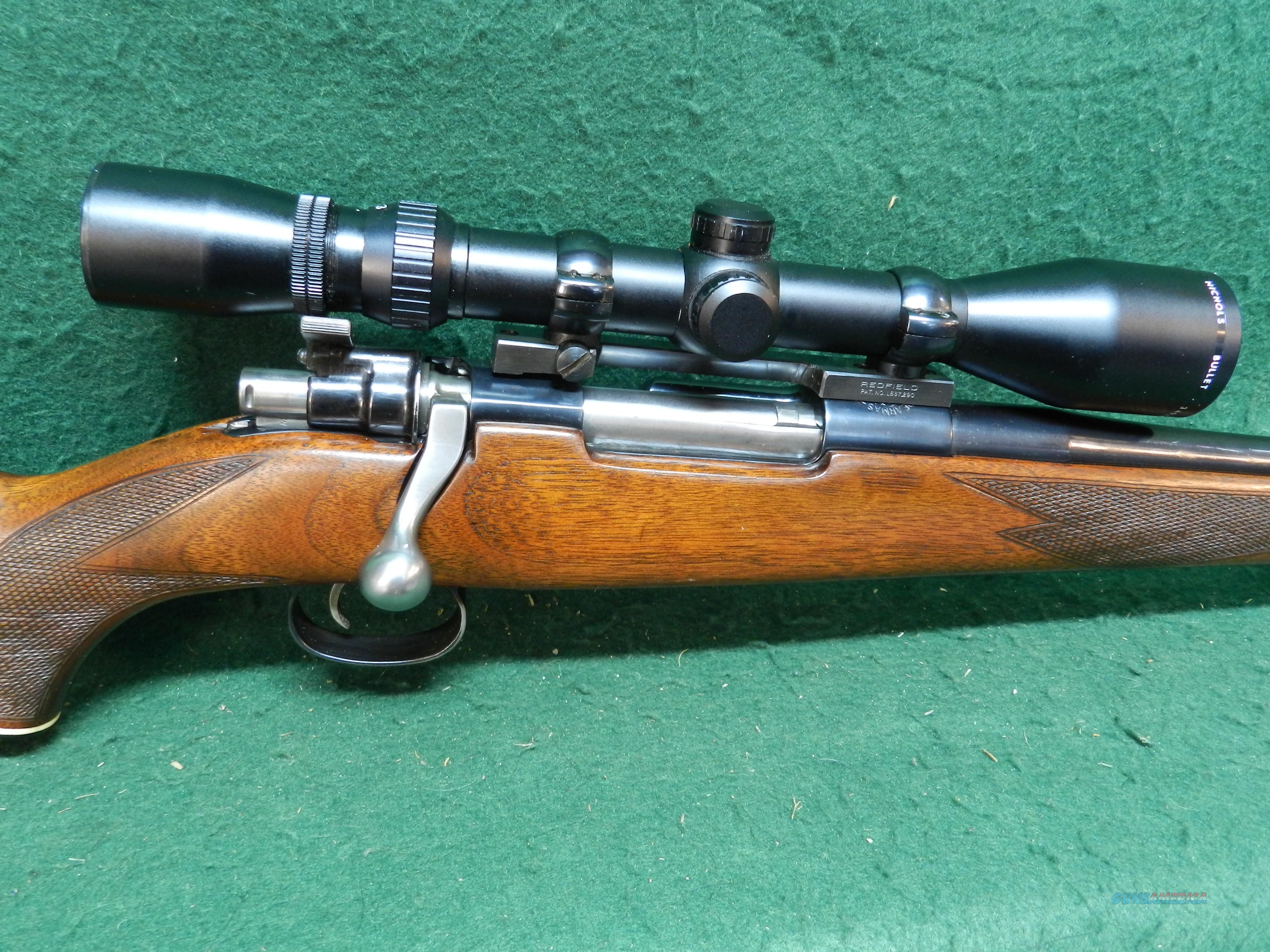 Custom Mauser M98 Rifle in 244 Rem (6mm) for sale
