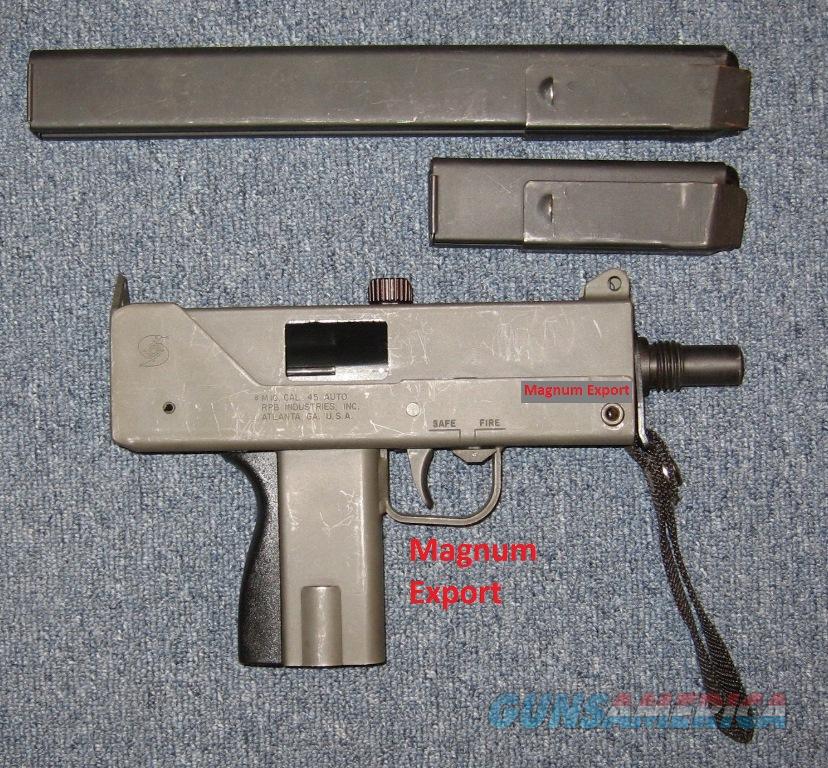 Rpb Industries Open Bolt Sm10 Mac 10 45 Calibe For Sale