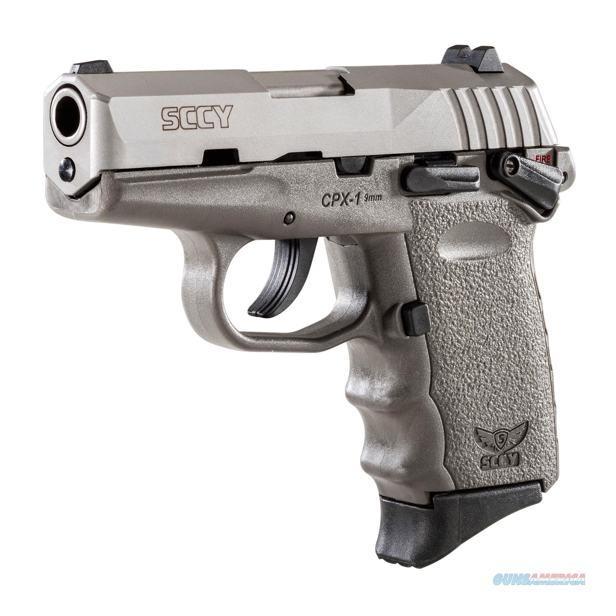 SCCY CPX1 9mm Auto Pistol with Saf... for sale at