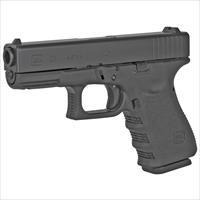 Glock PI2350203 G23 Gen 3 Compact 40 S&W 4.02" 13+1 Black Steel Slide Black Polymer Grip Fixed Sights