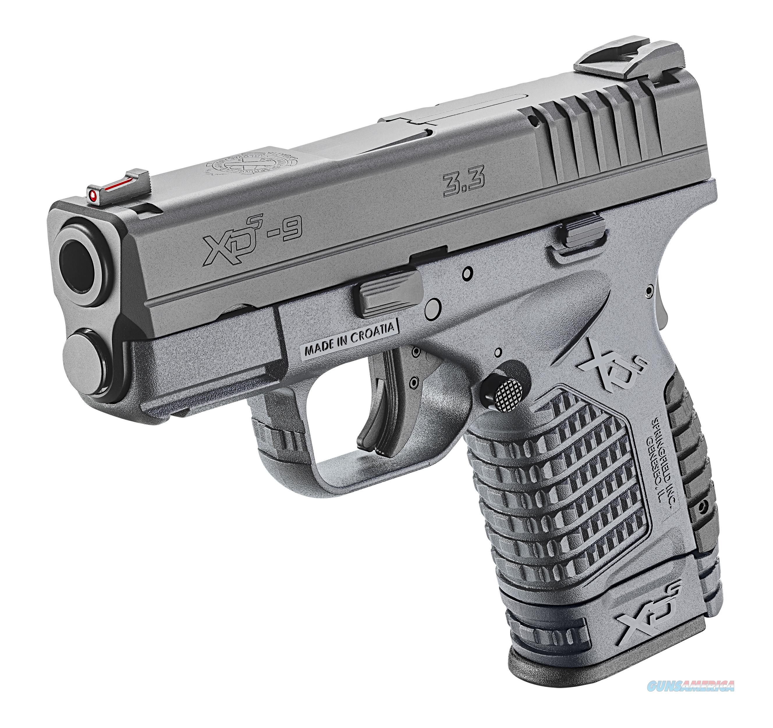 Springfield XDS 9mm 3.3" 7+1/8+1 for sale at