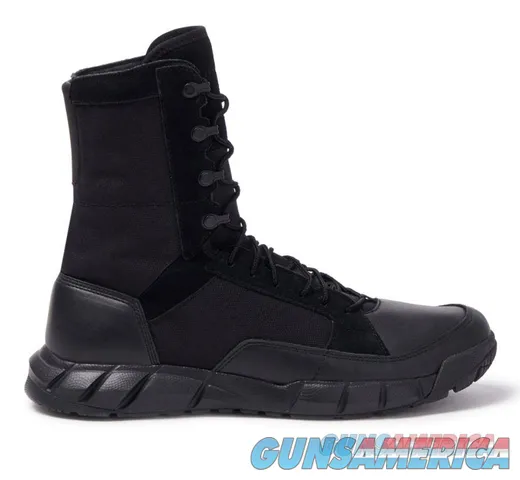 Oakley Standard Issue Light Patrol Boot, Canvas/Leather/Suede Upper, Blackout - Size 9