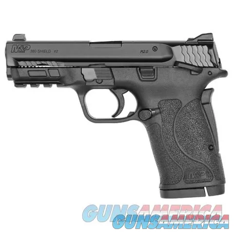Smith & Wesson M&P 380 Shield EZ, 8 Rounds .380 ACP, Ambi Thumb Safety Black