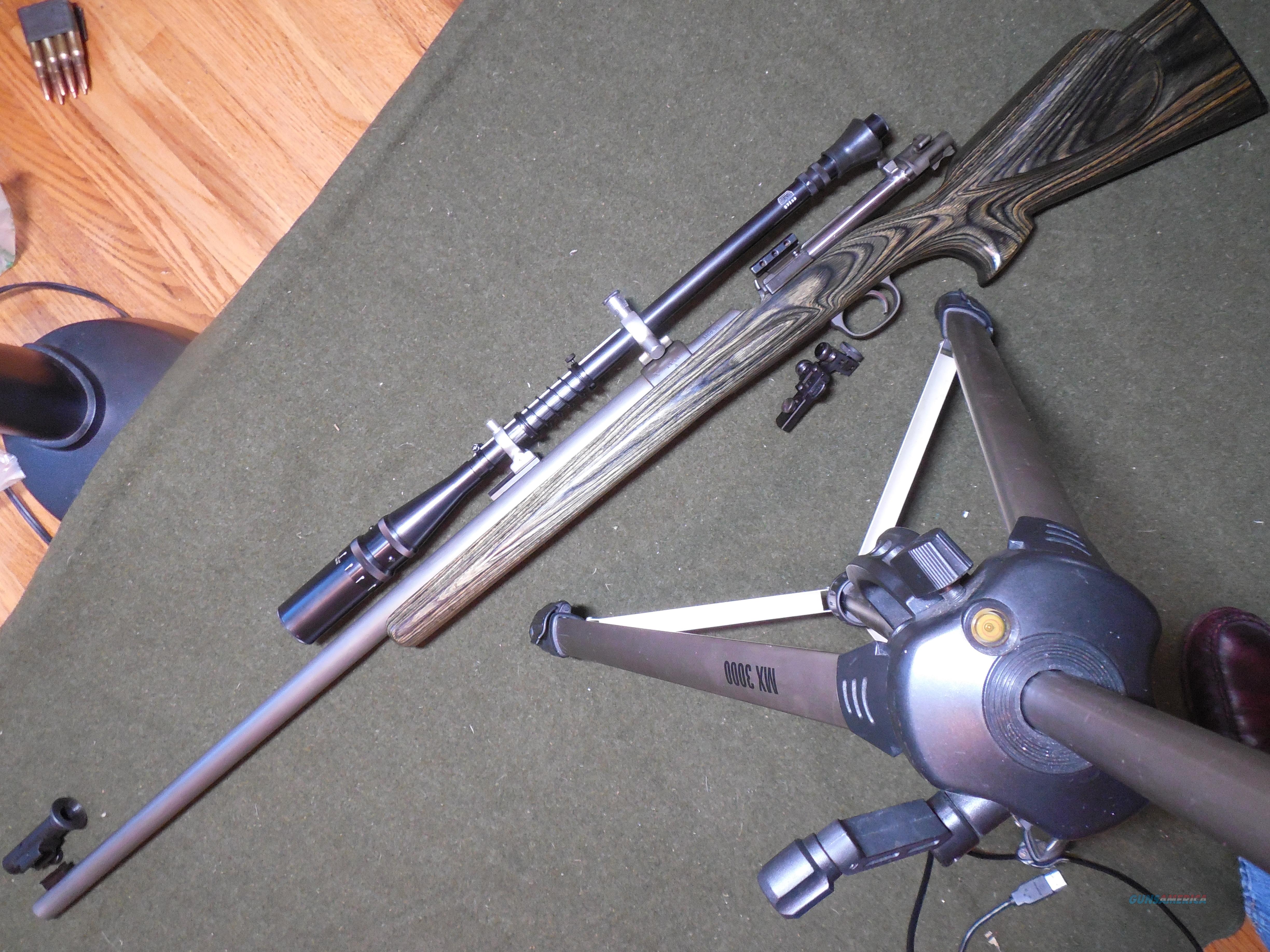 Unertl 24X scope, caps and mounts with. Rifle n... for sale