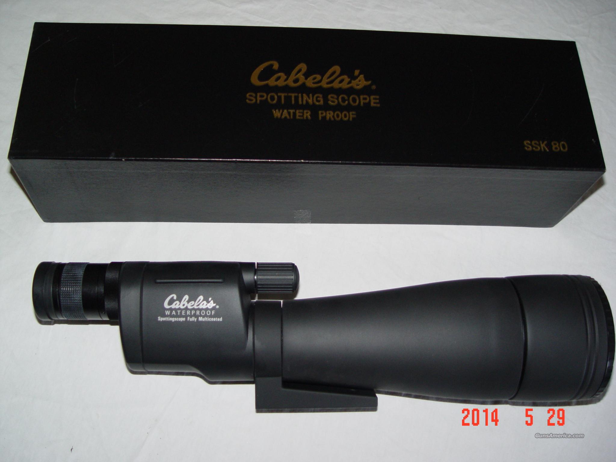 Spotting Scope 27x80x80 Cabelas for sale at 909332993