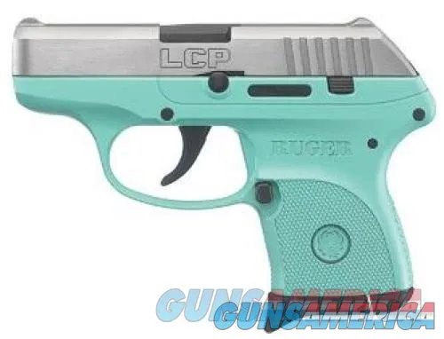 Ruger LCP 380ACP TURQUOISE/SS 6+1