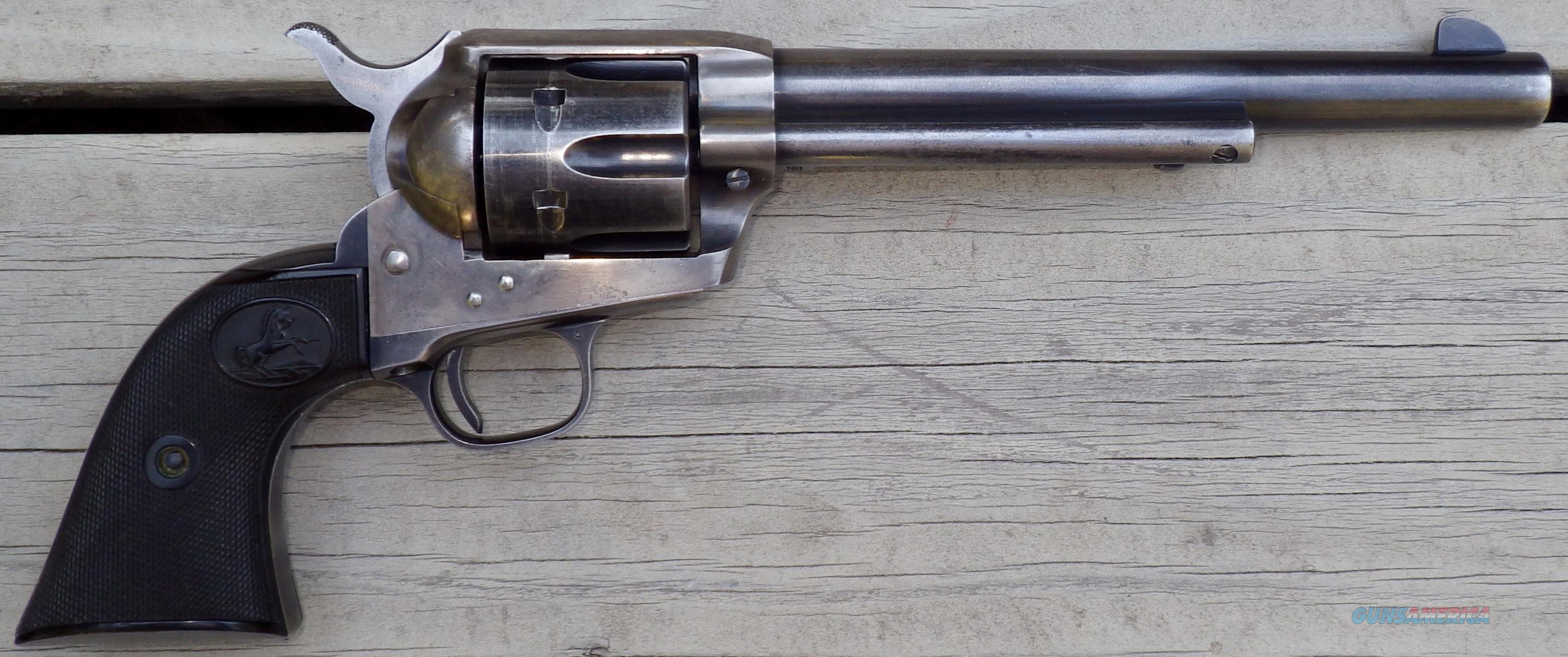 Colt SAA 38 Special Serial 4316SA Made In 19 For Sale