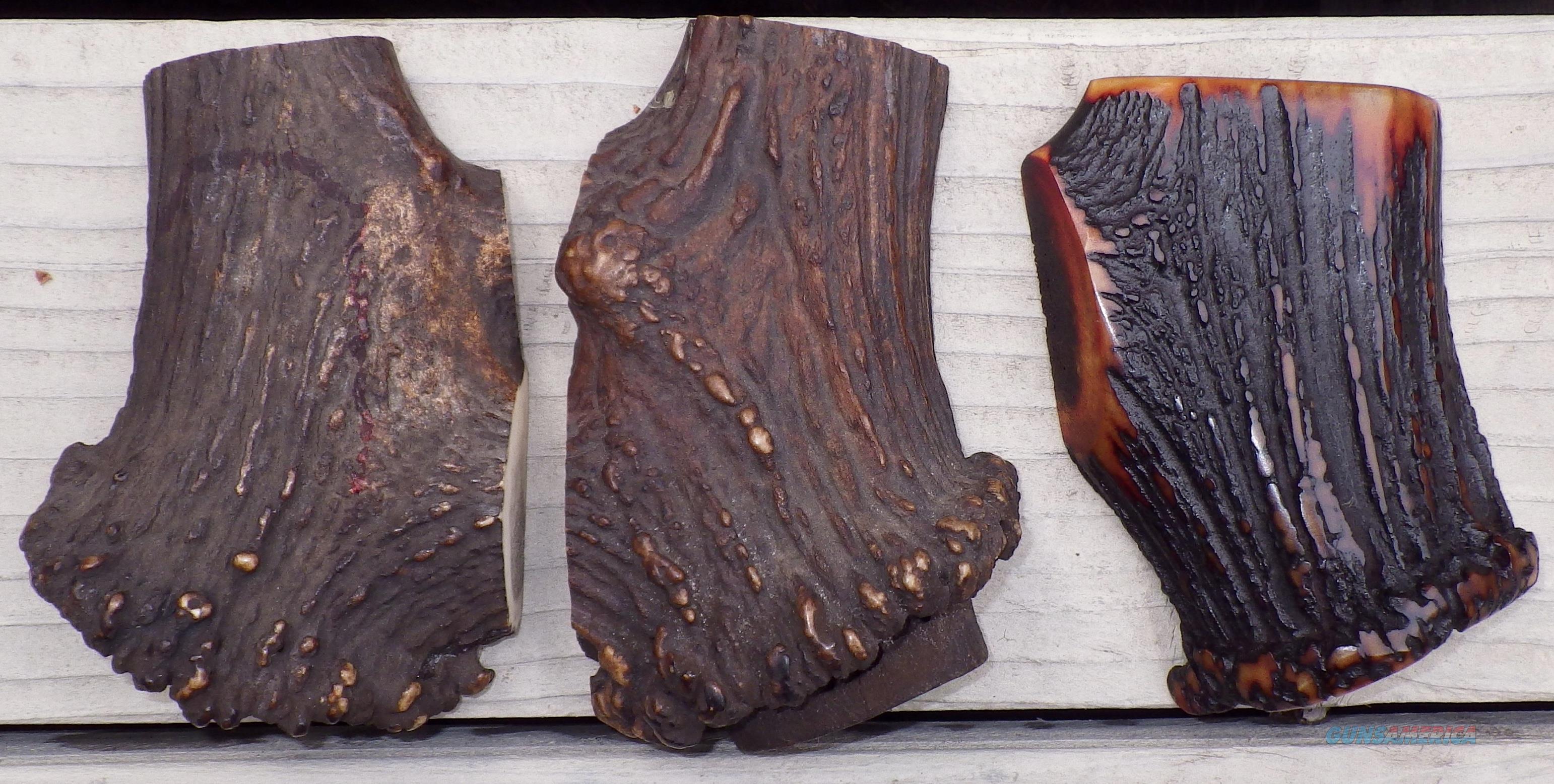 Antler burr blanks for pistol grips... for sale at