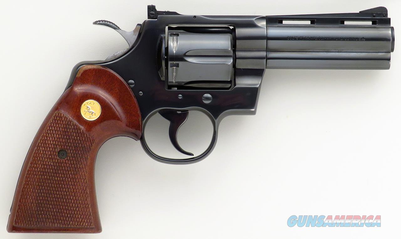 Colt Python .357 Magnum, 4-inch, 19... for sale at Gunsamerica.com ...