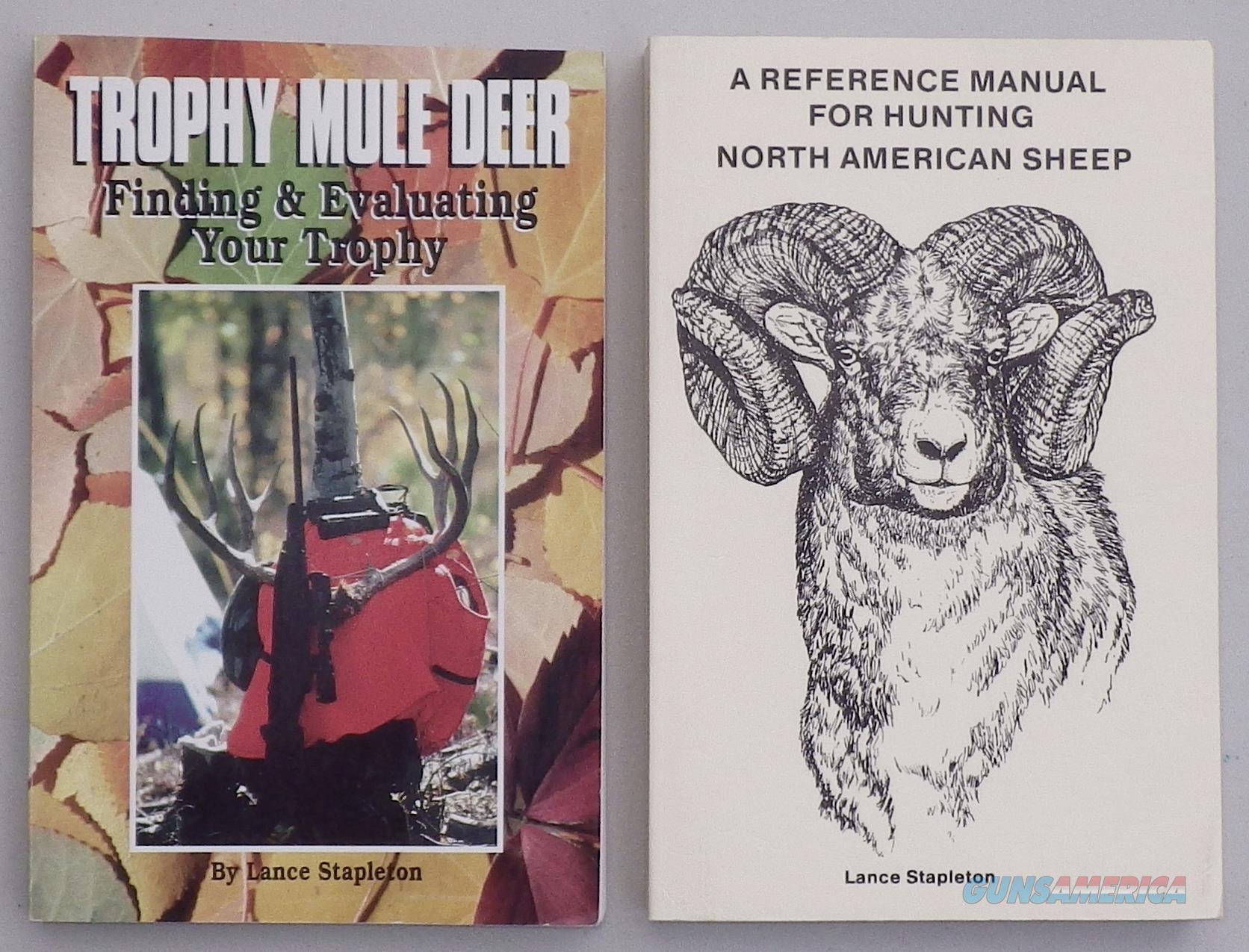 Mule Deer & Sheep Hunting Books by for sale at