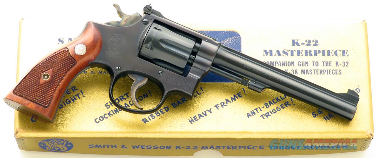 Smith & Wesson K22 Masterpiece .22... for sale at