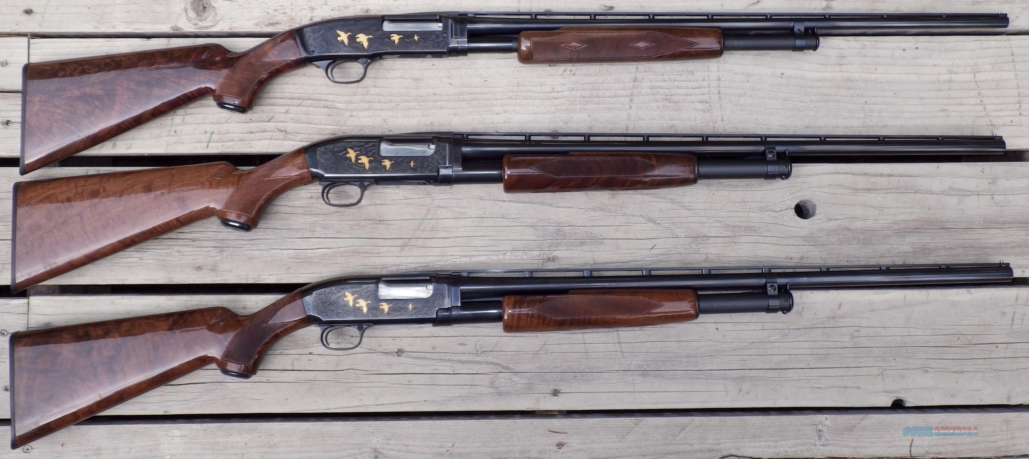 Browning Model 12 / 42 Grade IV 3-gun set 20/28/410