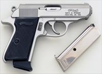 Walther PPK/S .380 ACP, stainless, 2011, case, 98%