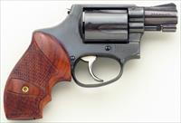 Smith & Wesson Model 36 .38 Special, 1.875 pinned, bobbed, steel frame, stippled, tuned, 90%