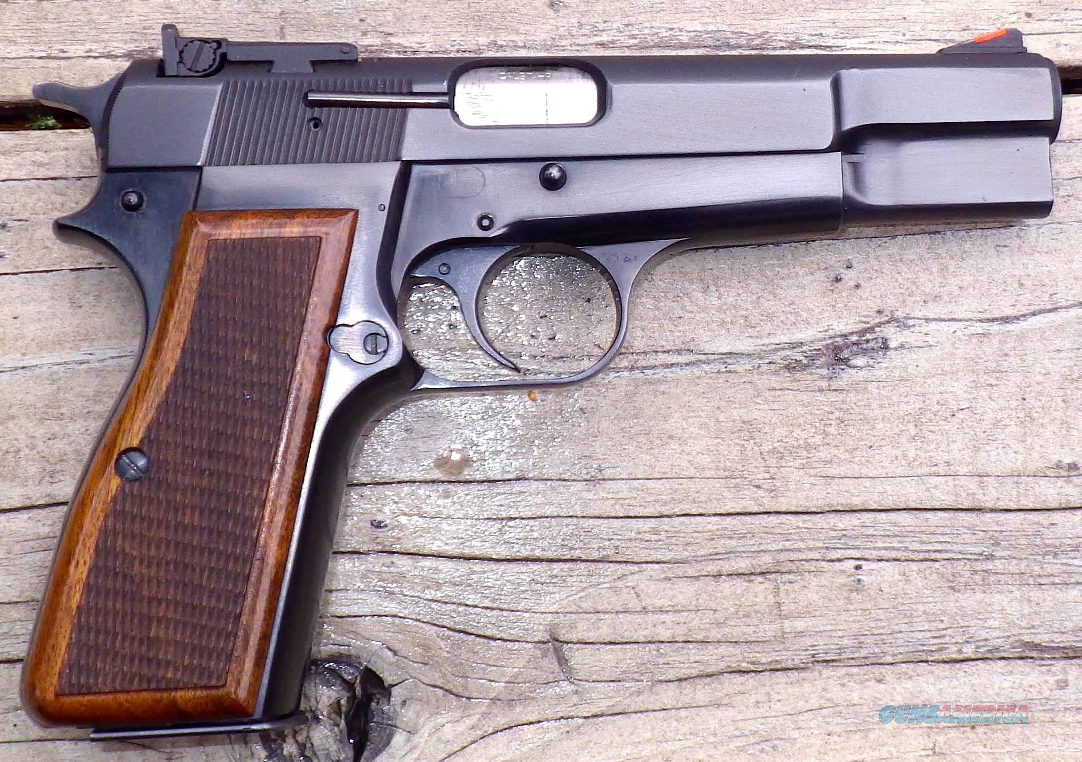 Browning Hi Power 9mm, custom sight... for sale at