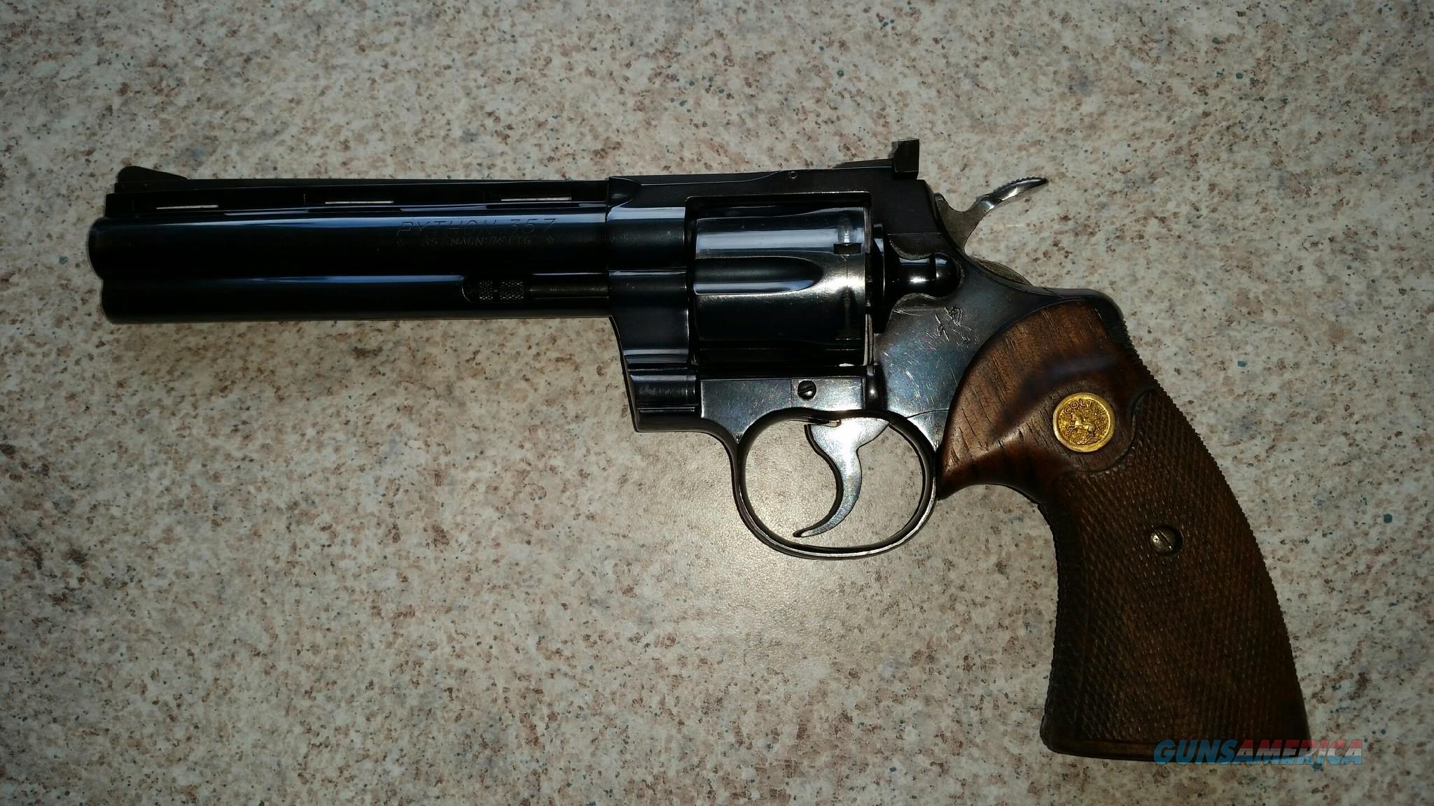 Colt Python .357 Magnum 6