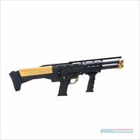 Standard Manufacturing - DP-12 Double Barrel Pump Shotgun (Two Tone Black/Gold) *FACTORY DIRECT* *IMMEDIATE SHIPMENT*
