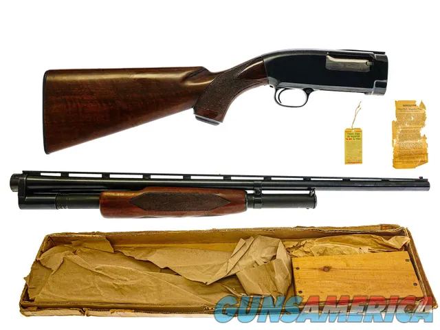 Winchester - Model 12, Deluxe, Pump Action, RARE 28ga. 26" Vent Rib Barrels Choked SKEET. 