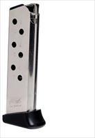 WALTHER PPK/S 380ACP 7Rd Magazine NICKEL WITH FINGER REST Factory MAGAZINE